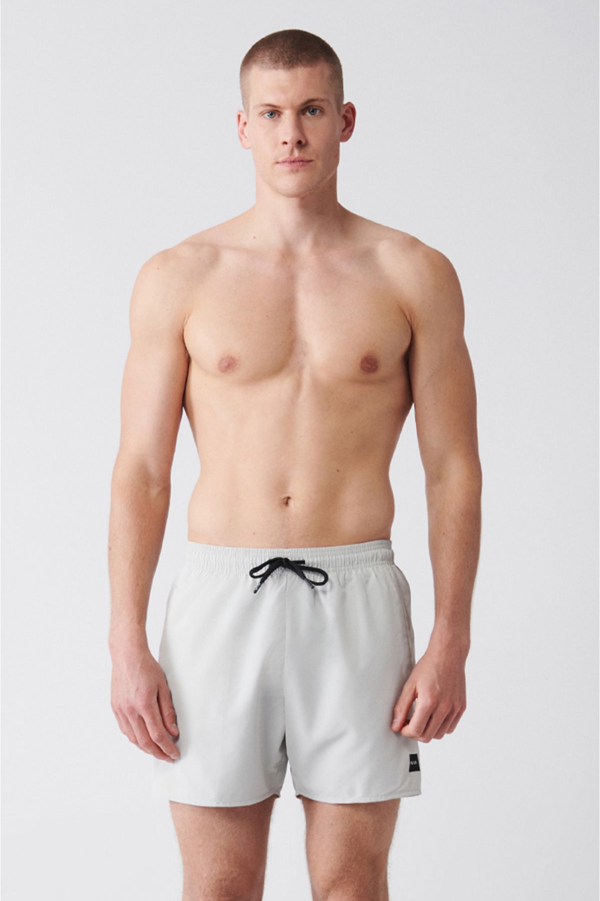Men's Gray Fast Drying Standard Size Mayo Sea Short E003801