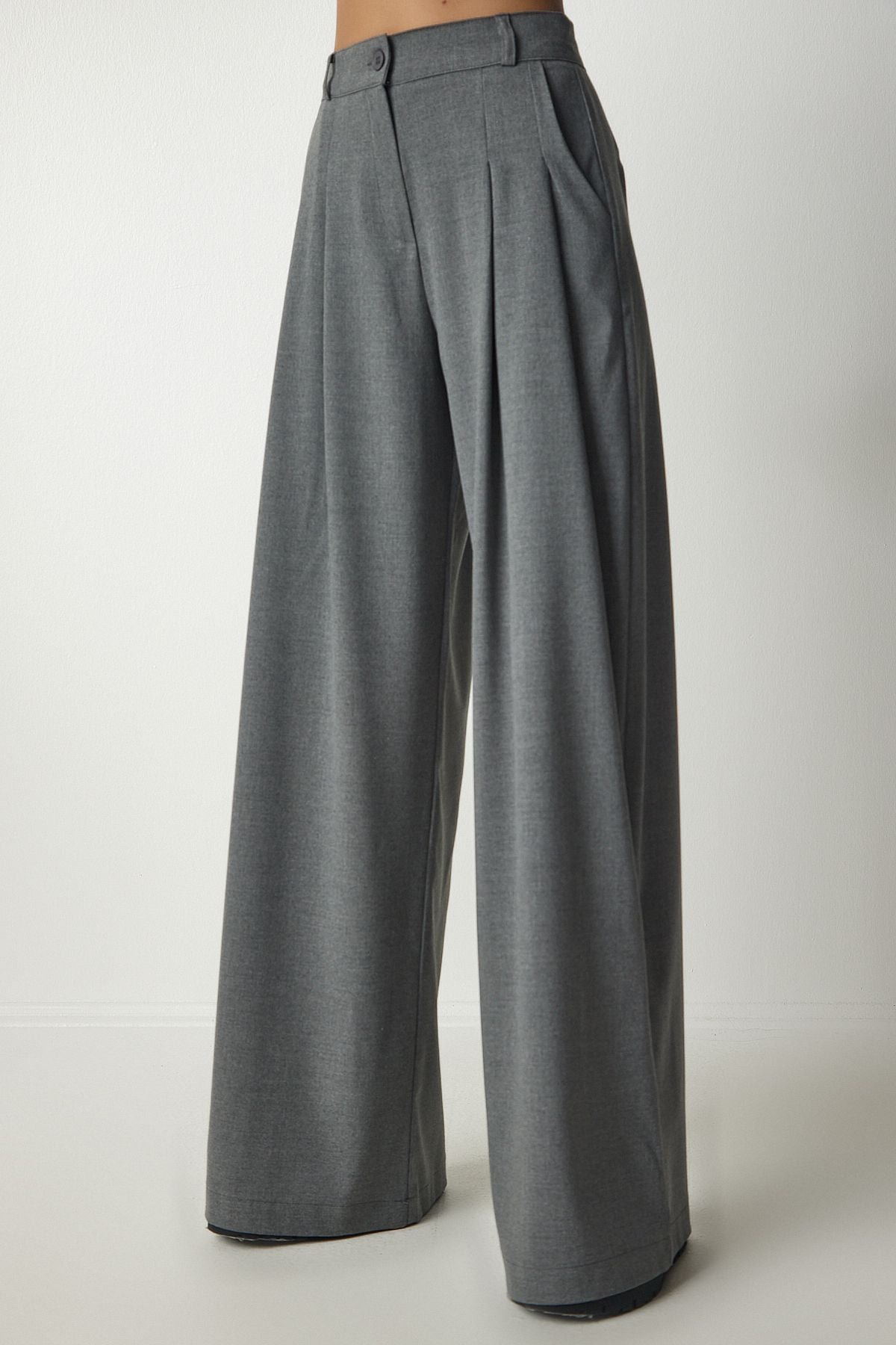 Women with Gray Parts Plenty of Paça Trousers FN03108