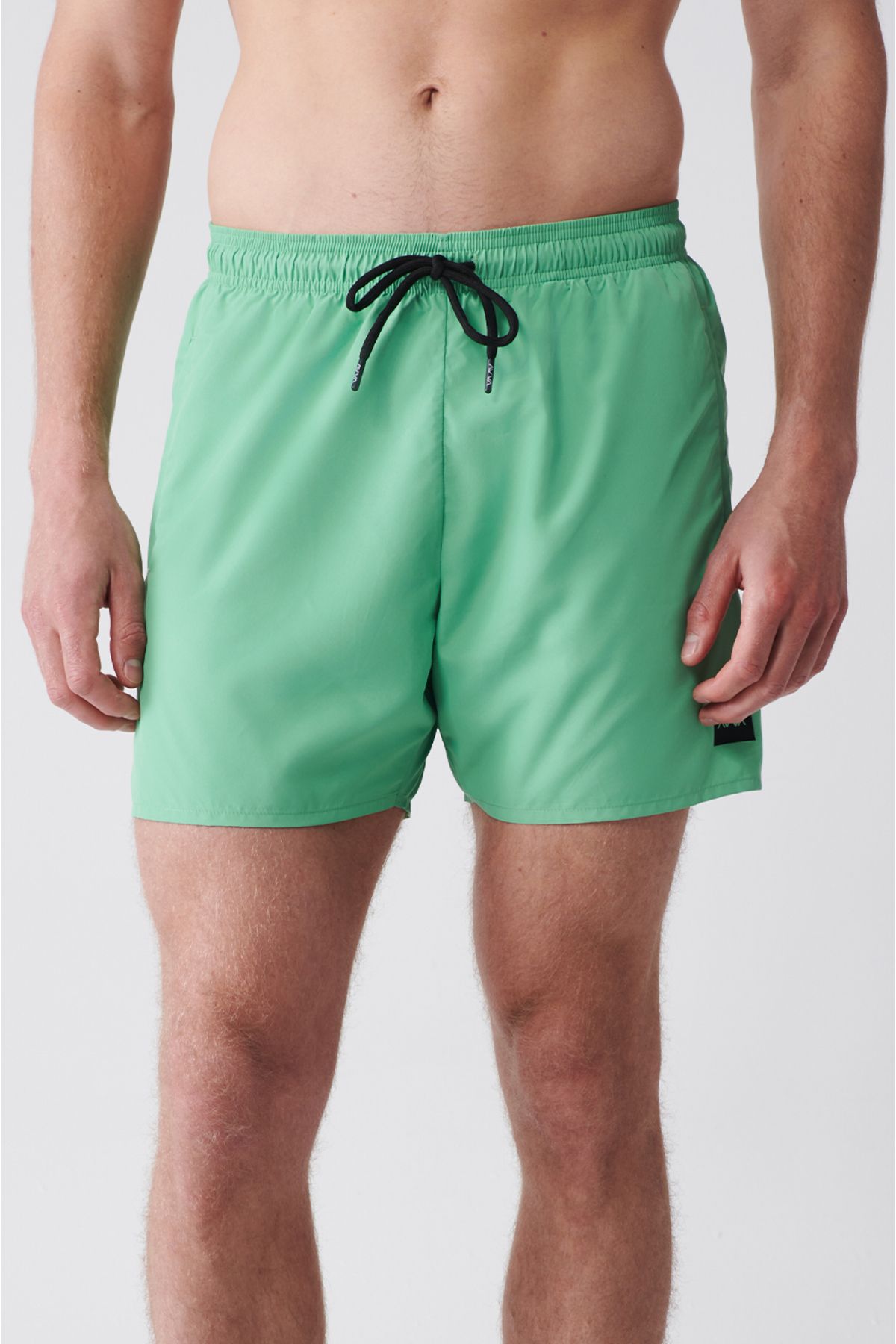 Men's Light Green Fast Drying Standard Size Mayo Sea Short E003801