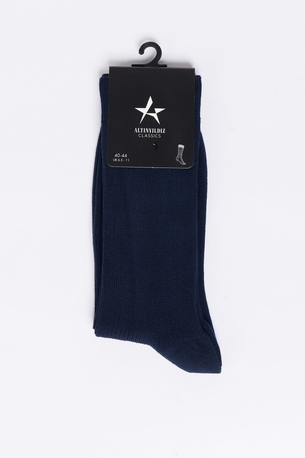 Men's Navy Blue Single Socks