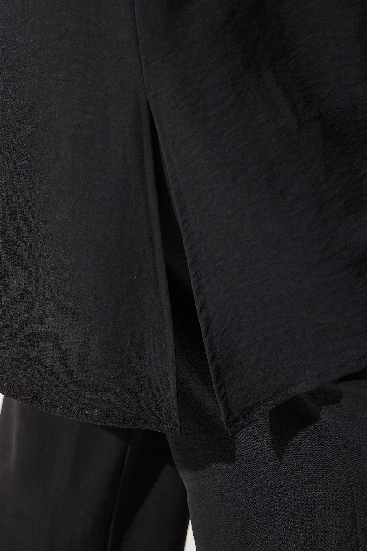 WOMEN BLACKED TUNIC PALAZZO Knitting Set to00133