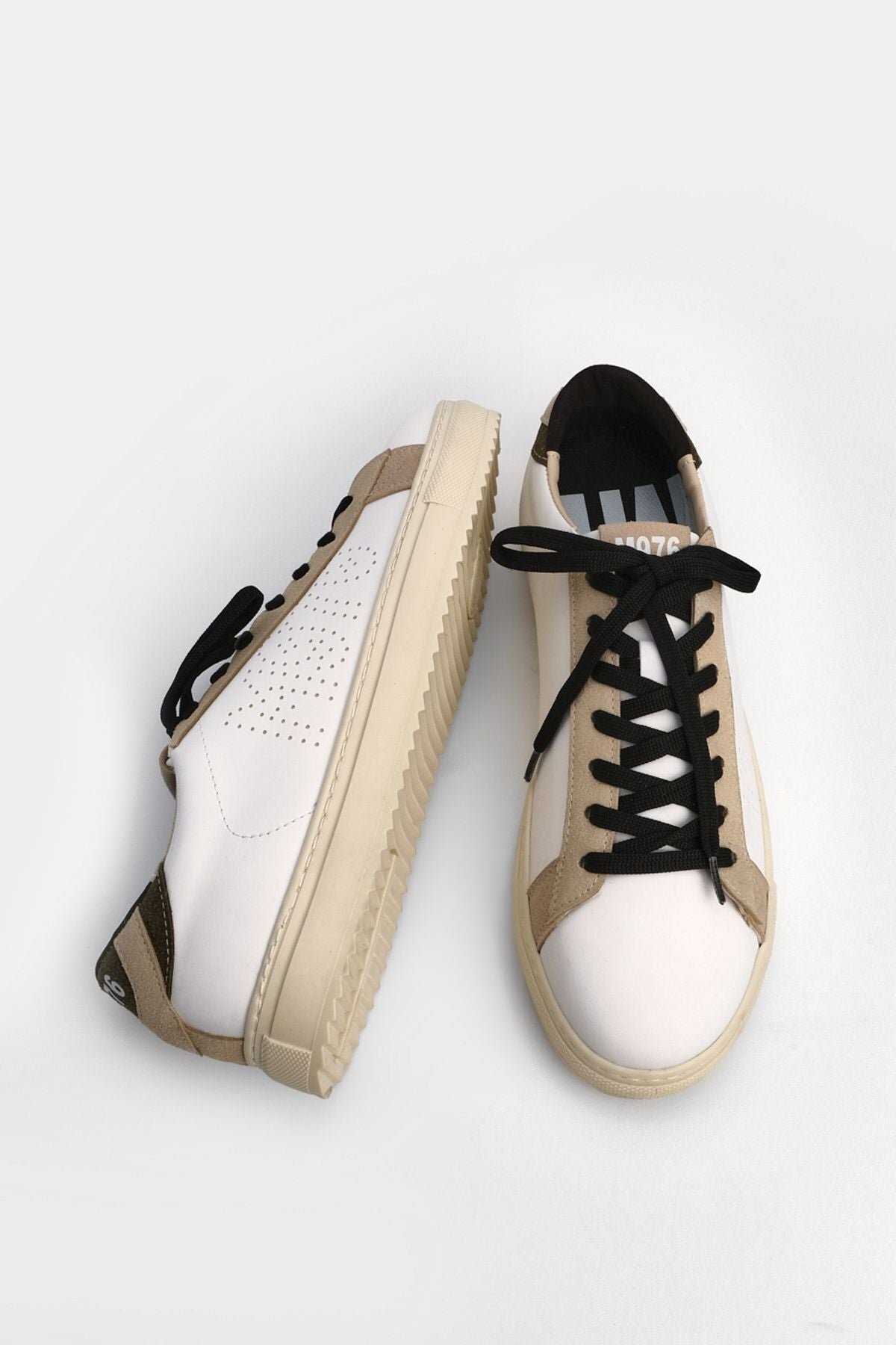 Men's Sneaker Lacked Sneakers Zolves White