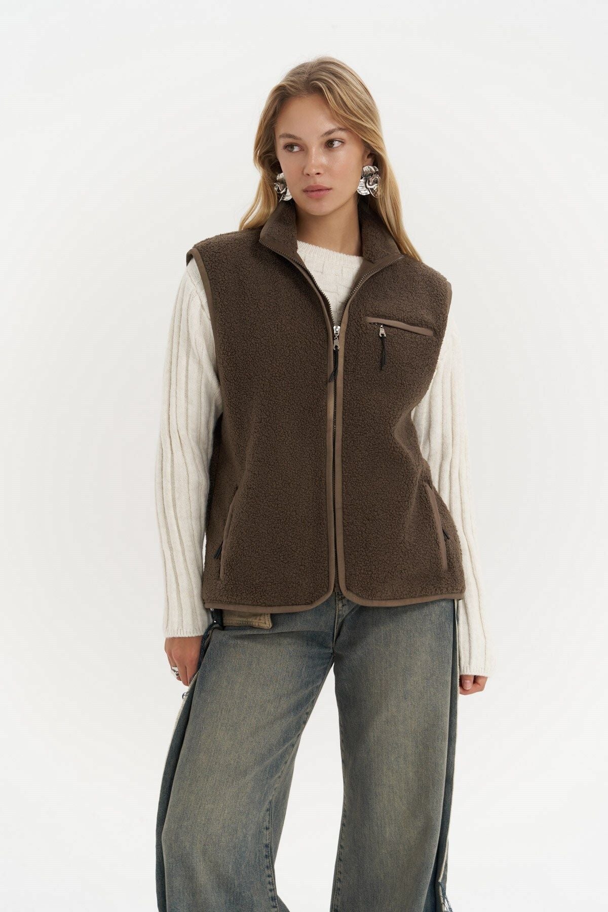 Alberg coffee shabby Teddy Vest