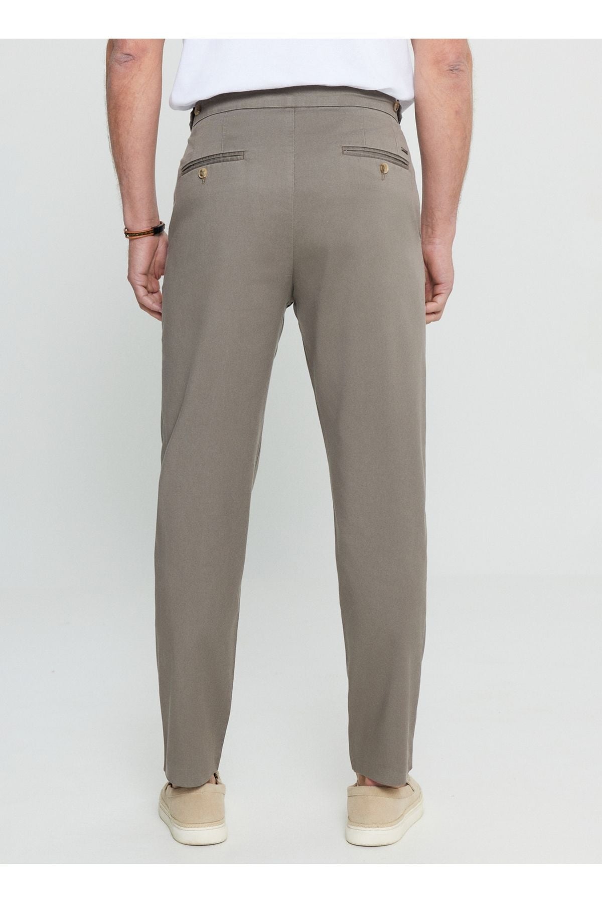 Altınyıldız Classics Normal Waist Normal Paça Slim Fit Mink Men's Pants Ace001252091_VIZ