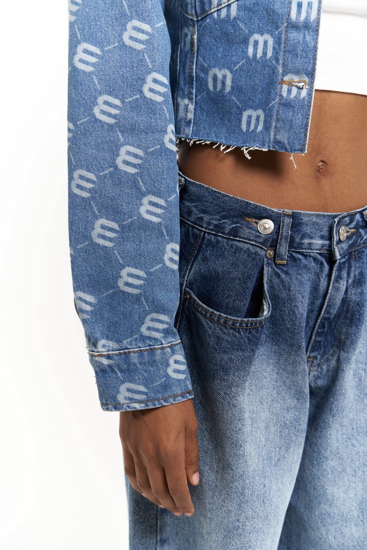 Darcey M Edition Blue Short Jean Jacket