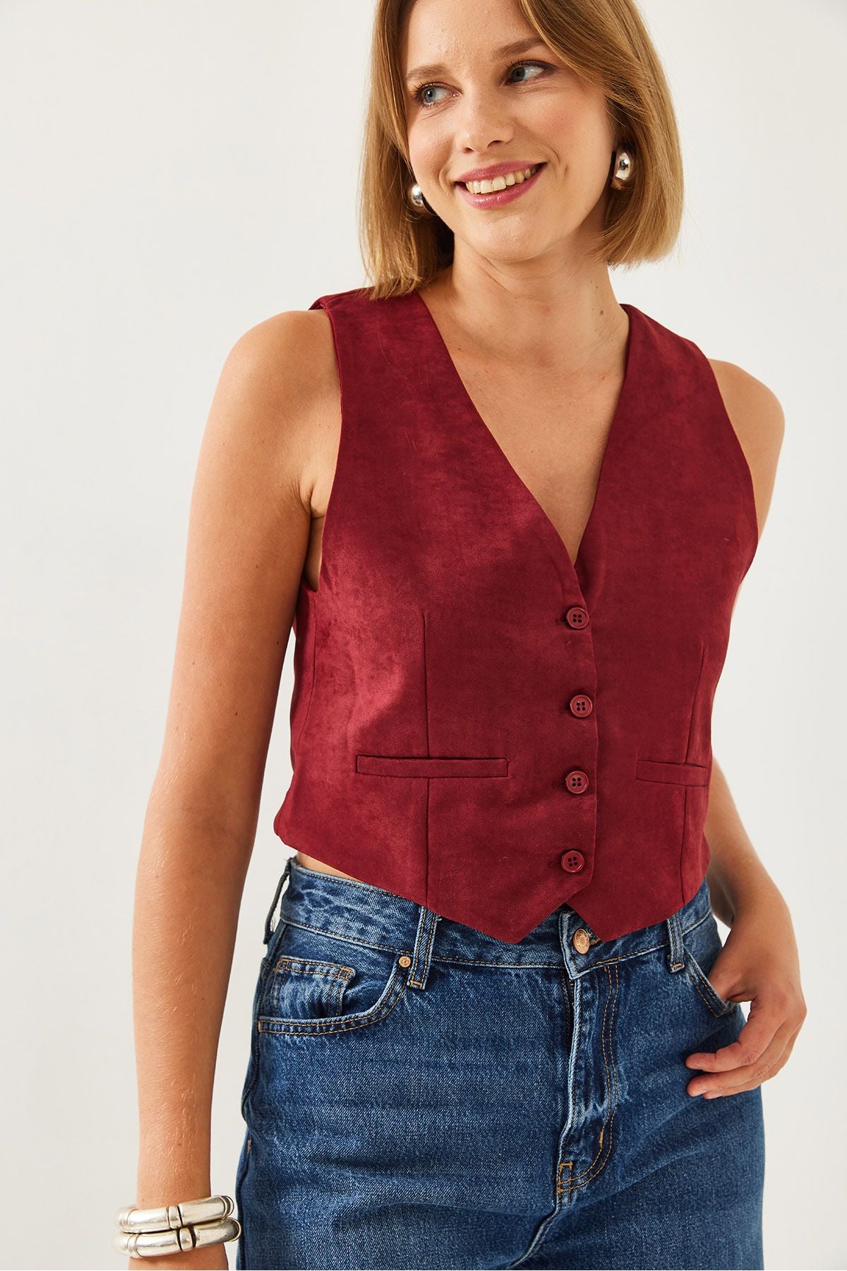 WOMEN'S SÜET VEST 60261011