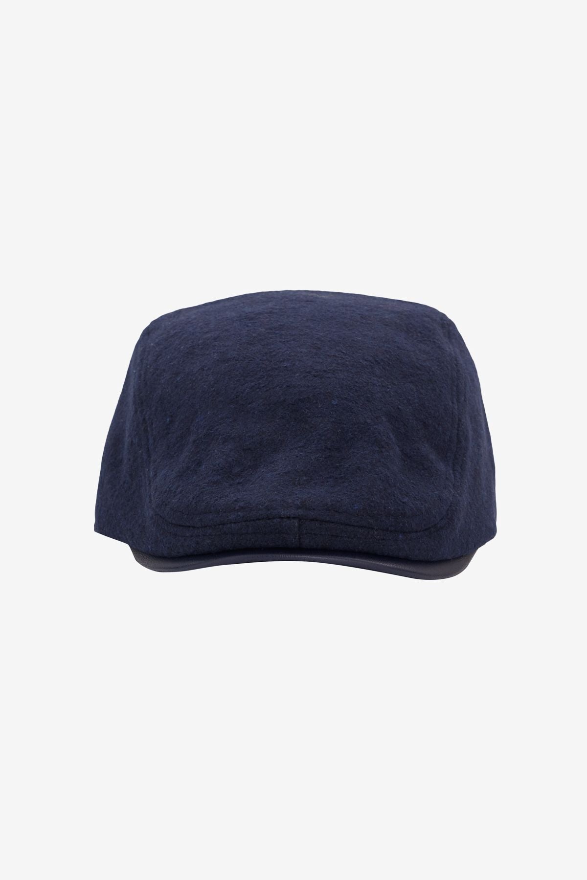 Men's navy blue cotton helmet hat