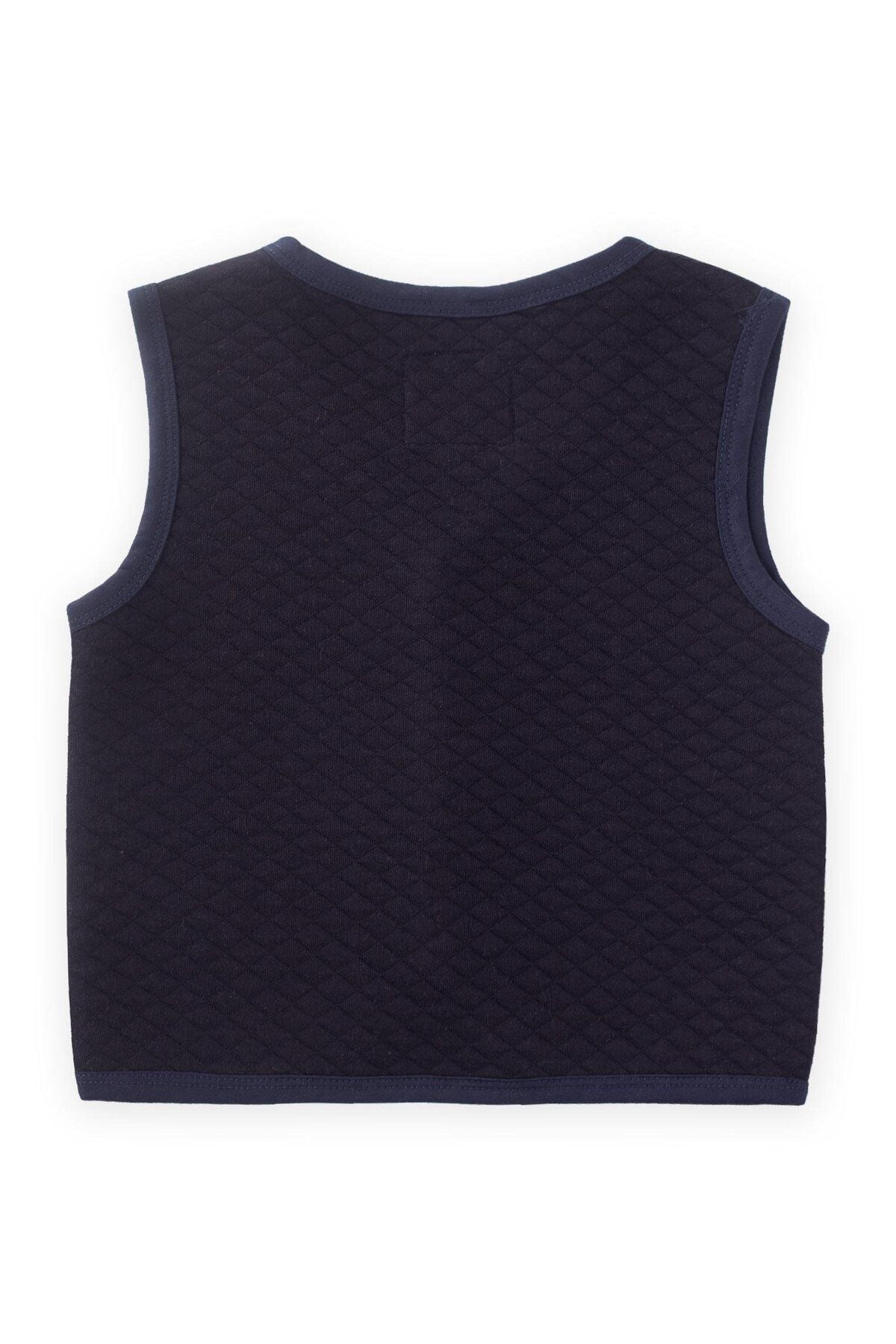 Quilted vest 1-5 years old navy blue