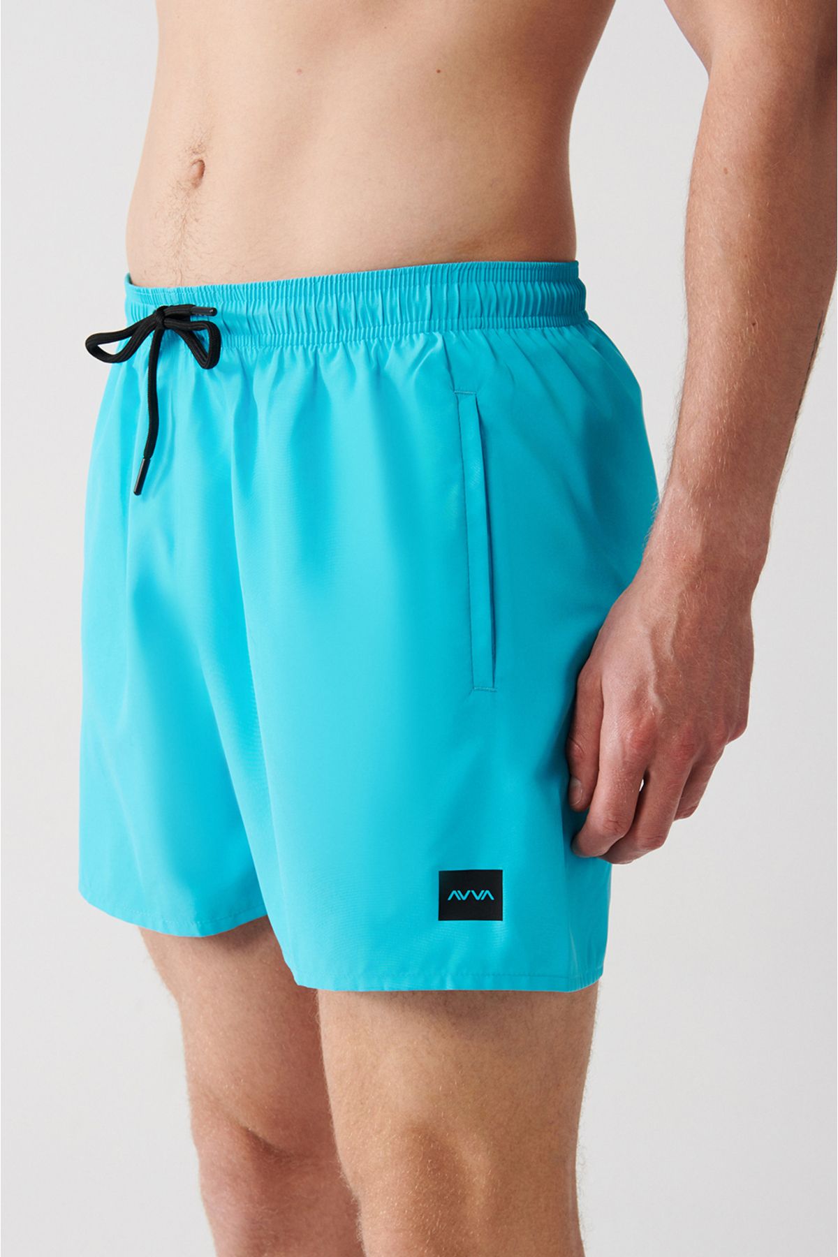Men's Turquoise Fast Drying Standard Boy Mayo Sea Short E003801