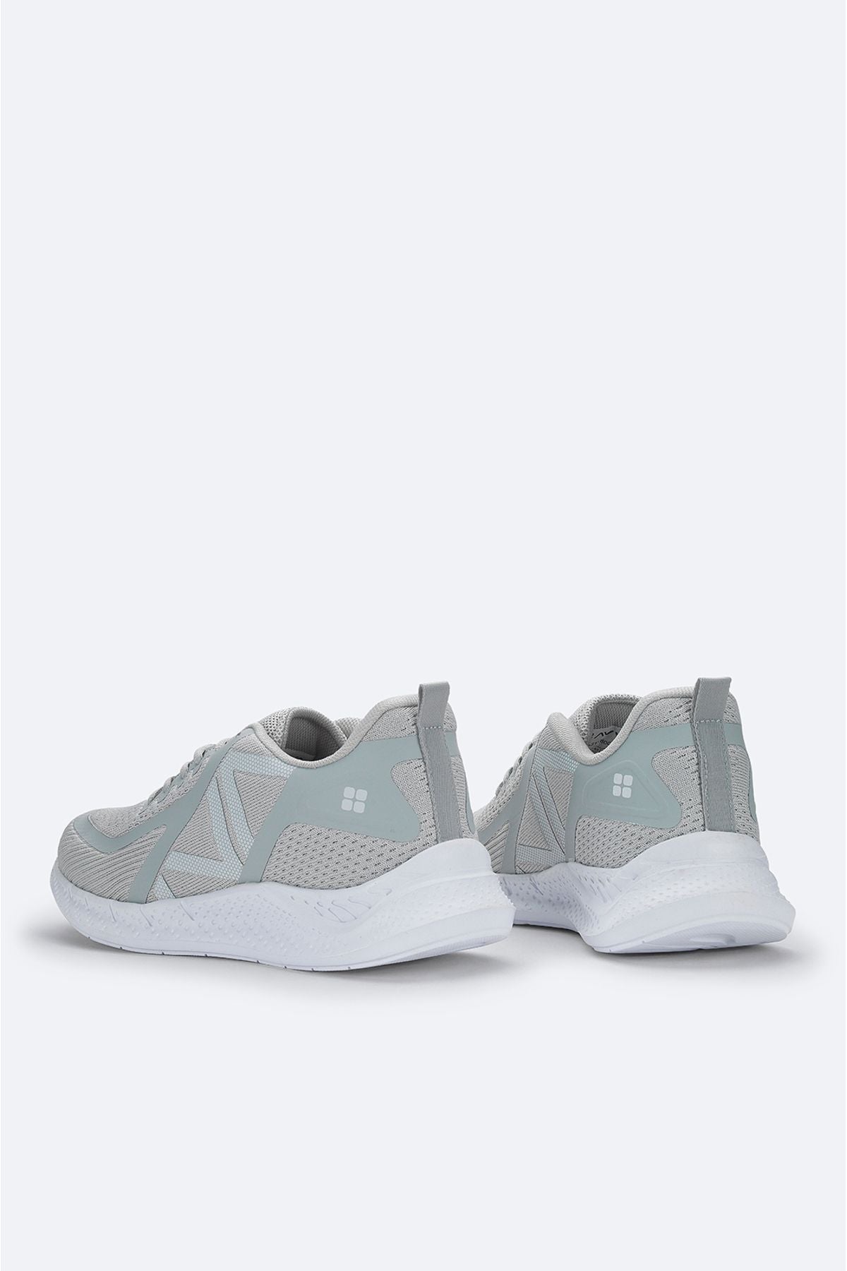 Men's gray printed flexible floor sneaker shoes A31y8003