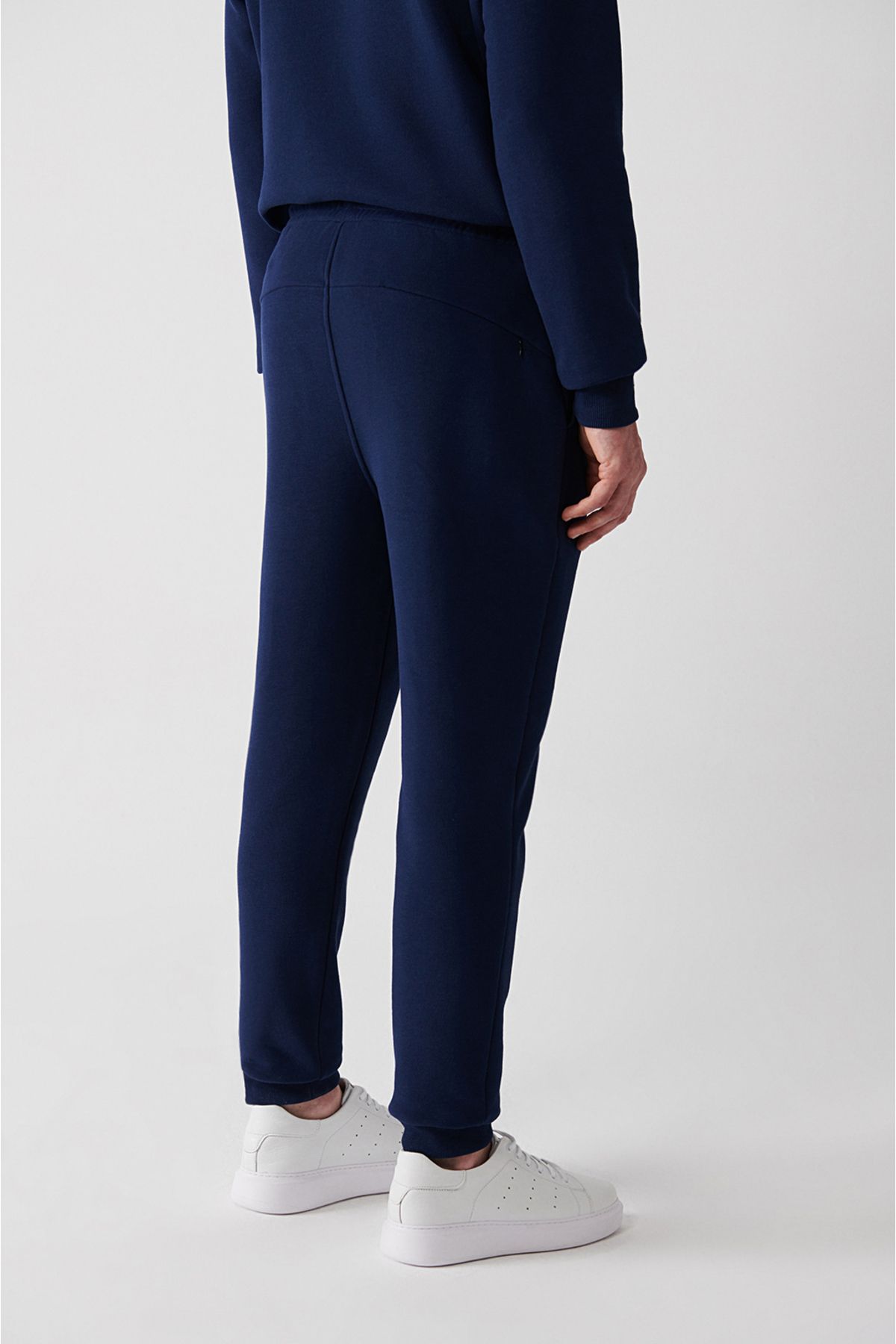 Men's Navy Blue Waist Laccik 3 -Trustless Stock Stock Six A32Y3456