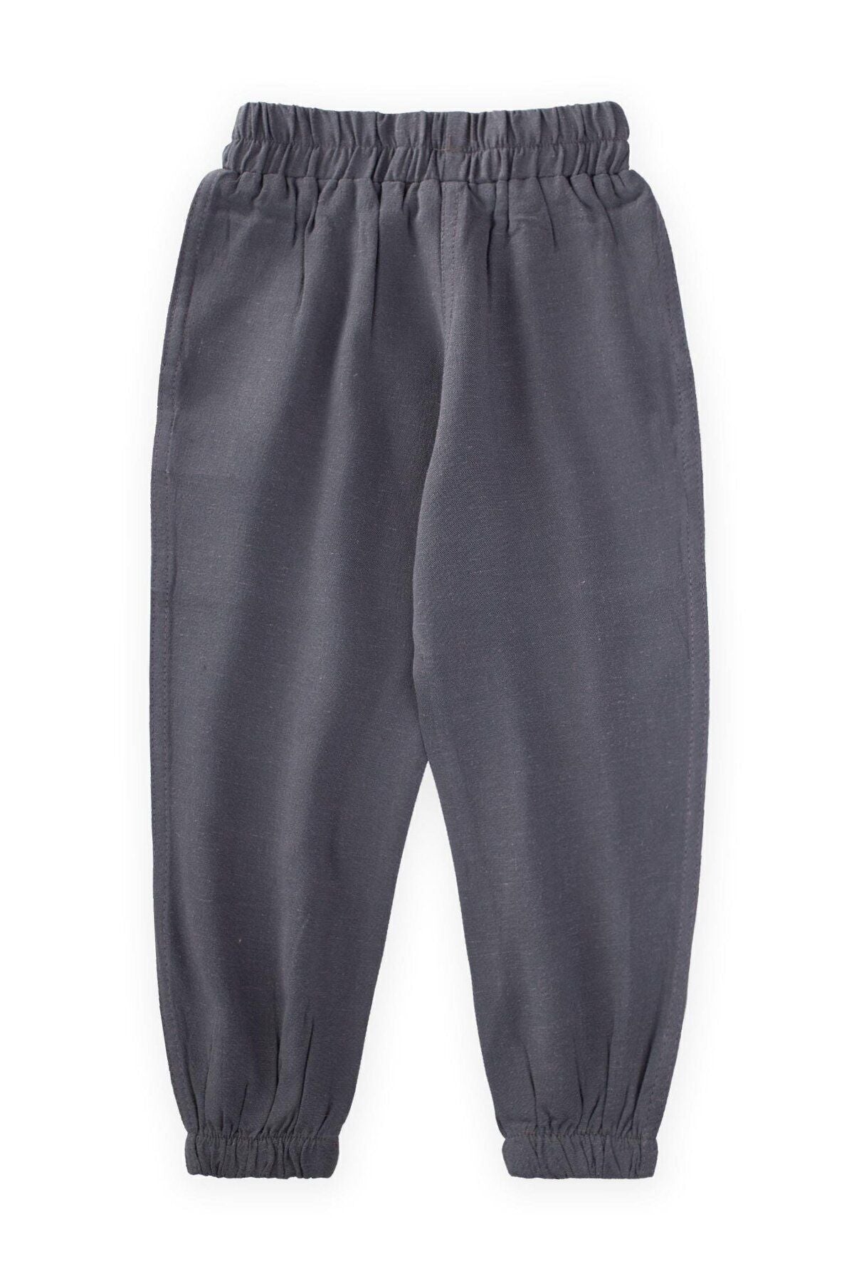 Sun linen pants 2-7 years old anthracite