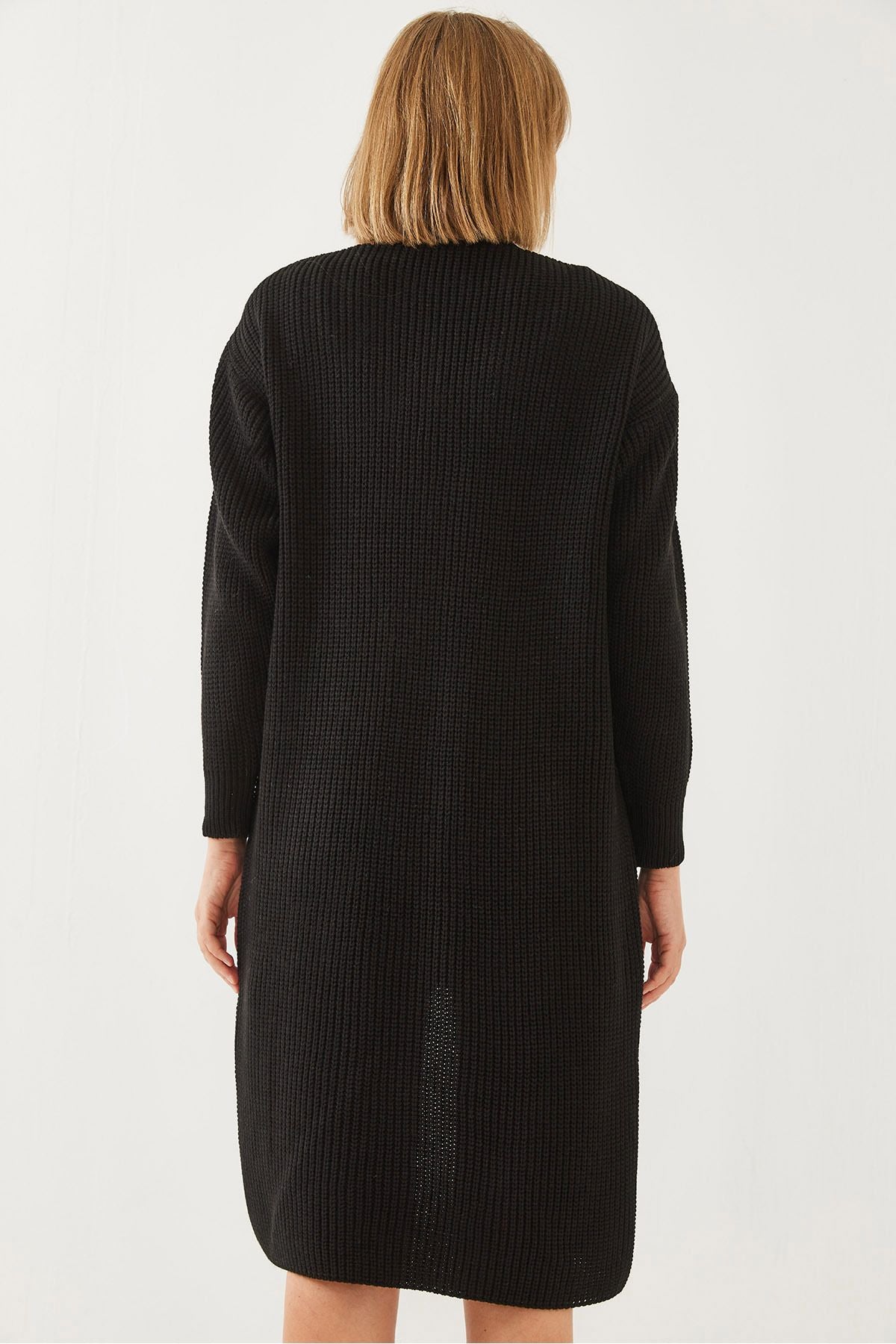 Female V -Neck Button Mobile Detail Cardigan 60651004