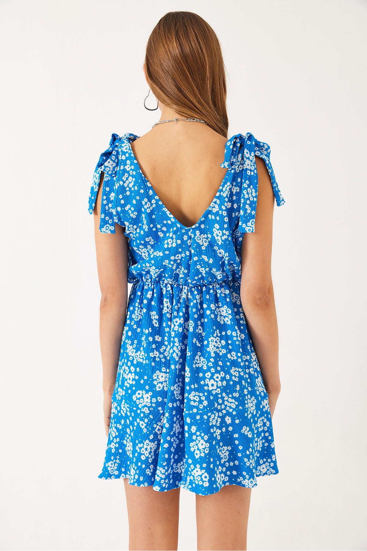 Women's Summer Floral Viscose Dress 70255 60271051