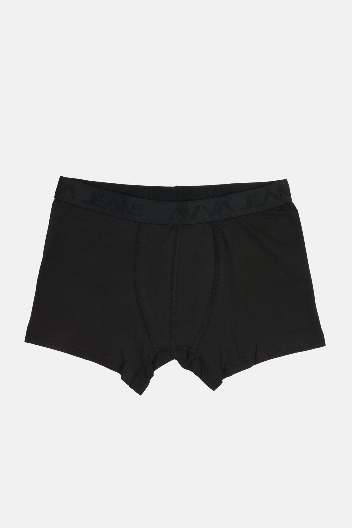 Ανδρικό Μαύρο Βαμβακερό Ευέλικτο Flat Boxer B009505