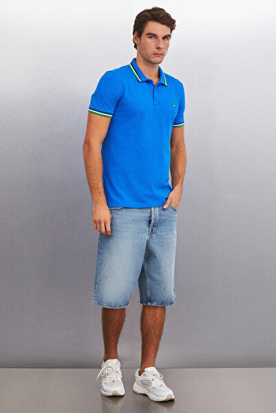 XANDER Erkek Socks Blue Polo Or T-Shirt