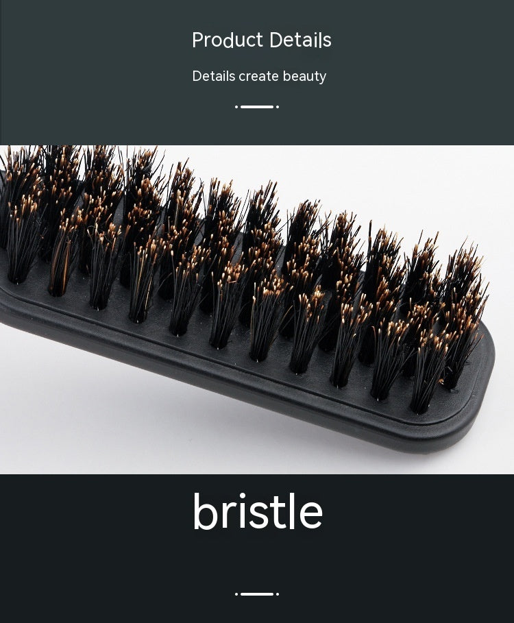 Small Portable Bristle Folding Shaving Brush