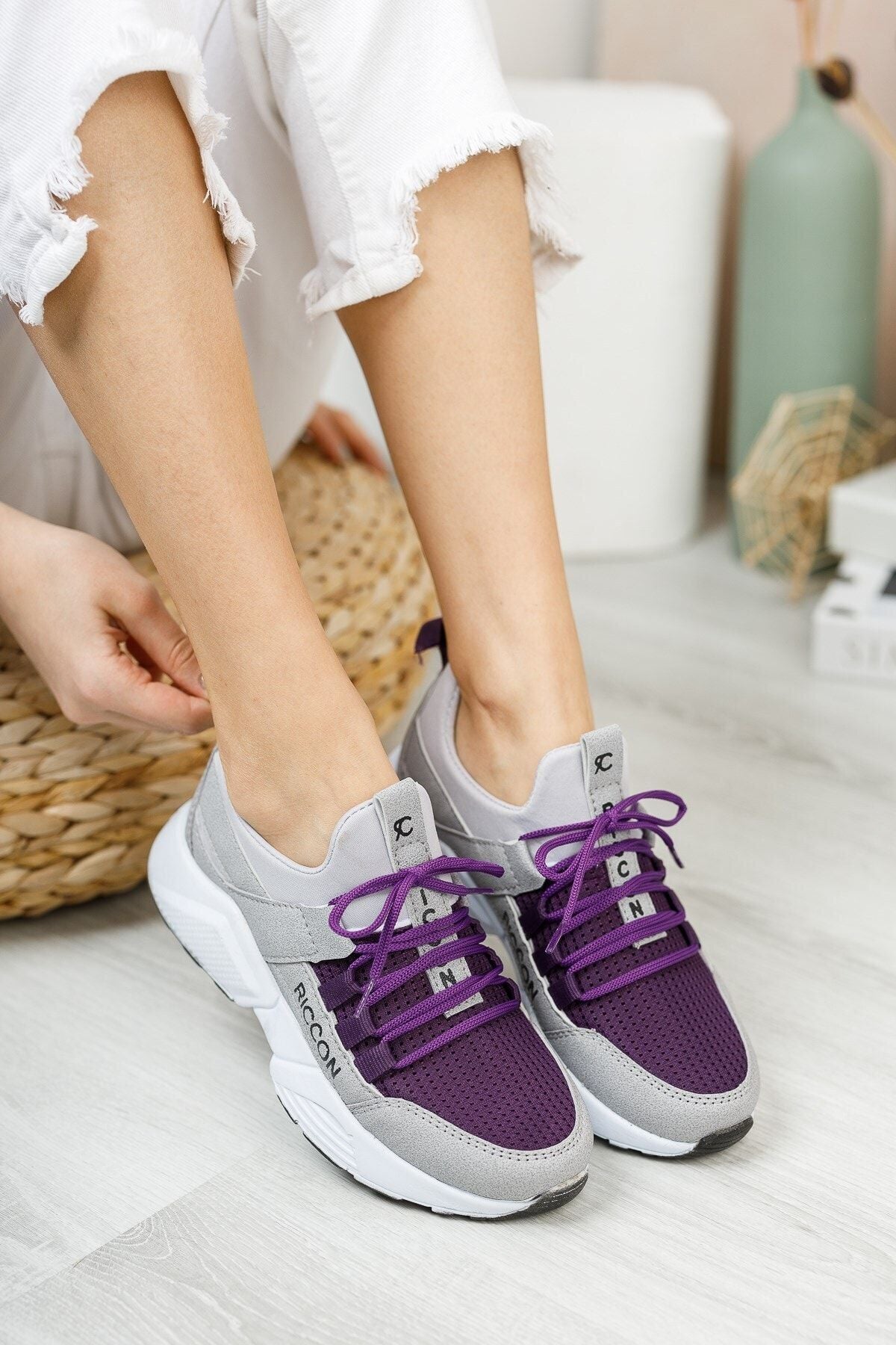 Woman Ice Purple Sneaker 0012072