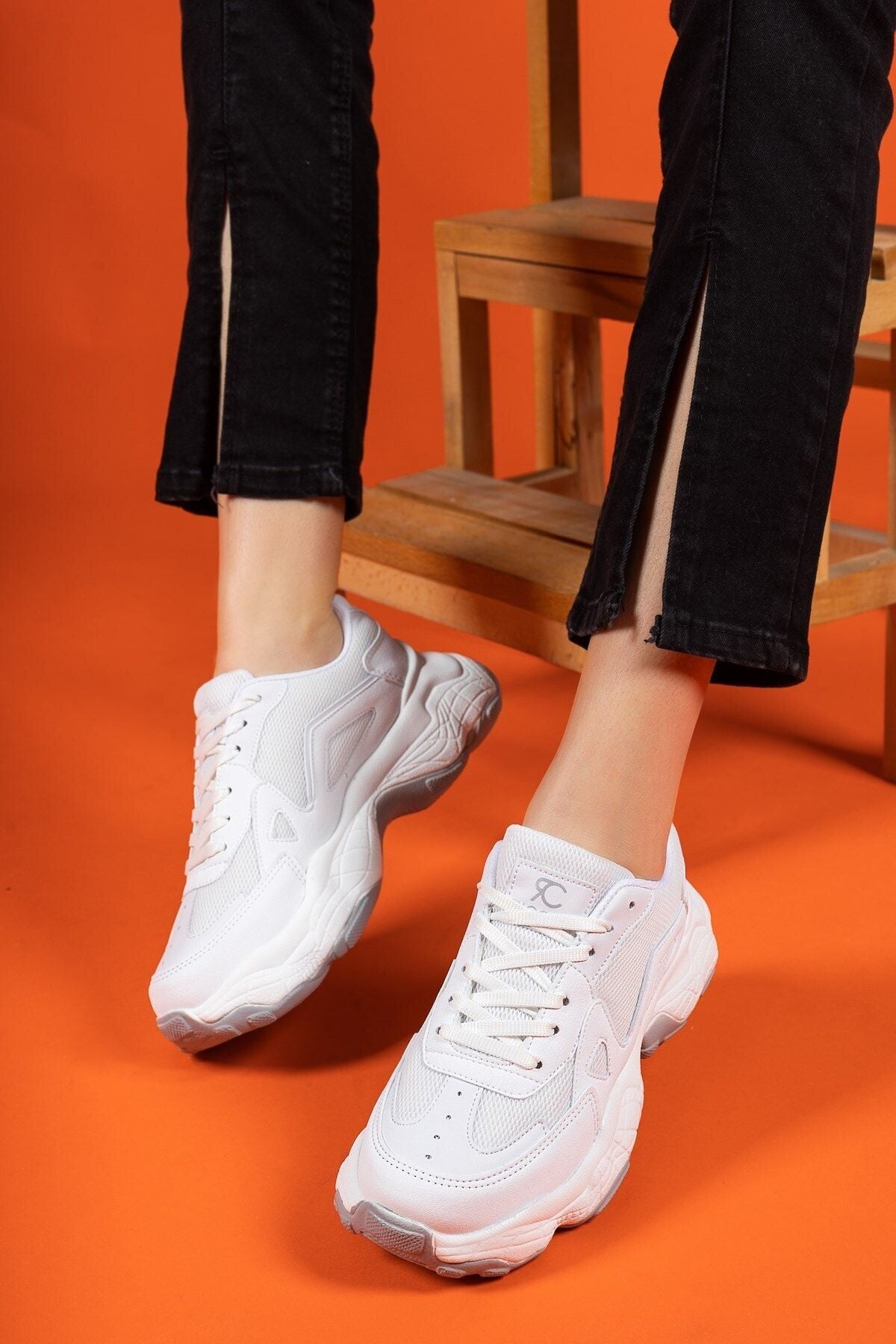 White Anorak Woman Sneaker 0012141