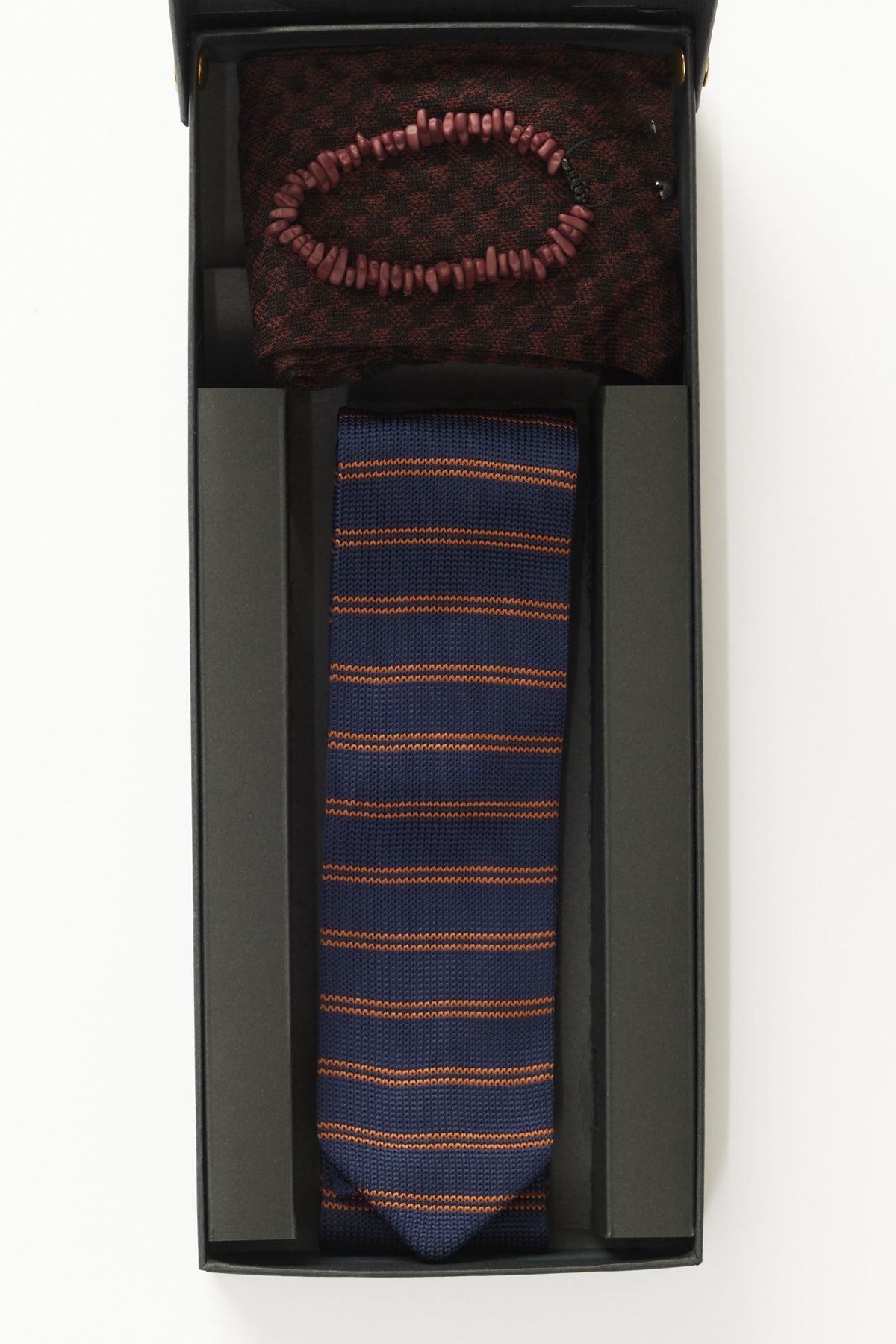 Men Mixed Gift Boxed Patterned Tie-Bambulu Socks-Biletry Set