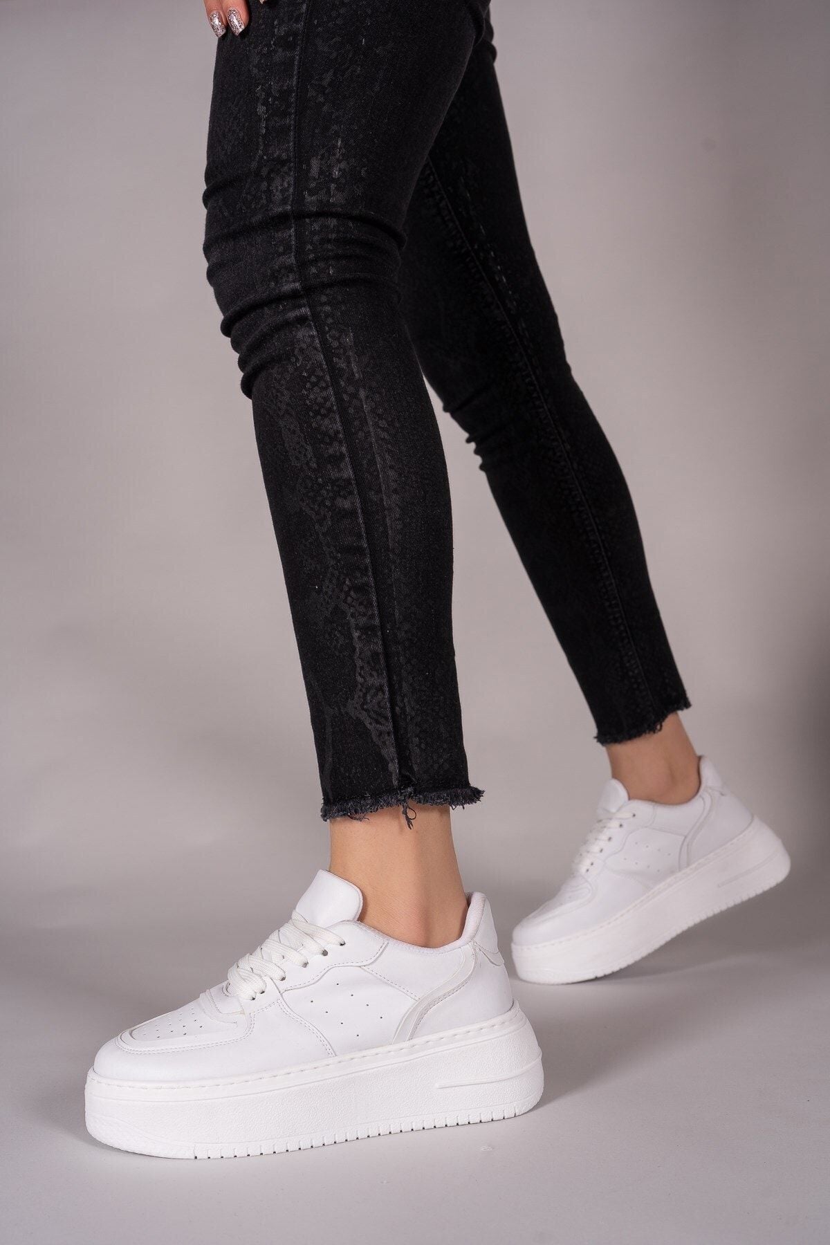 White White Women Sneaker 0012255