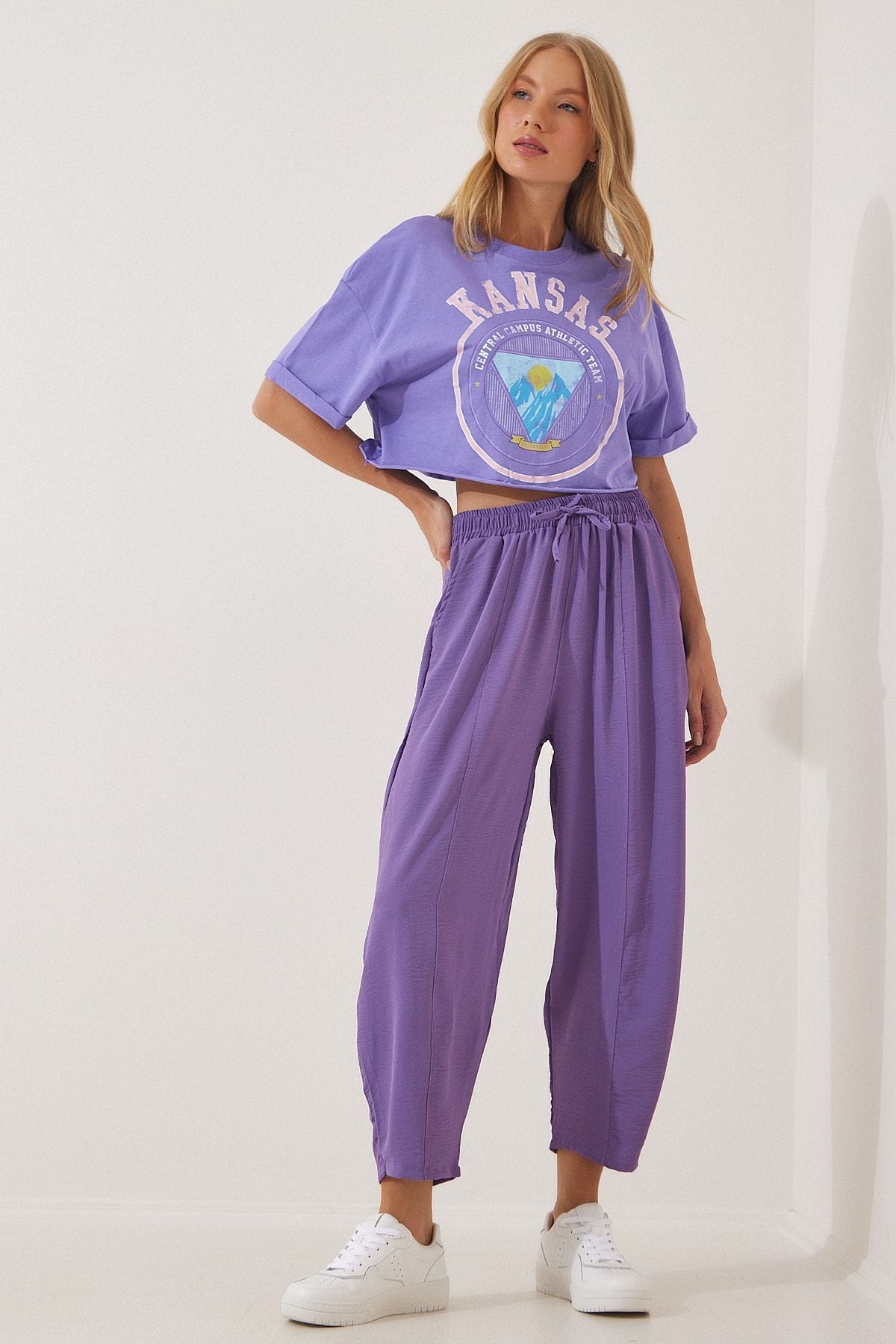 WOMEN LILA AYROBİN ŞALVAR Pants CI00036
