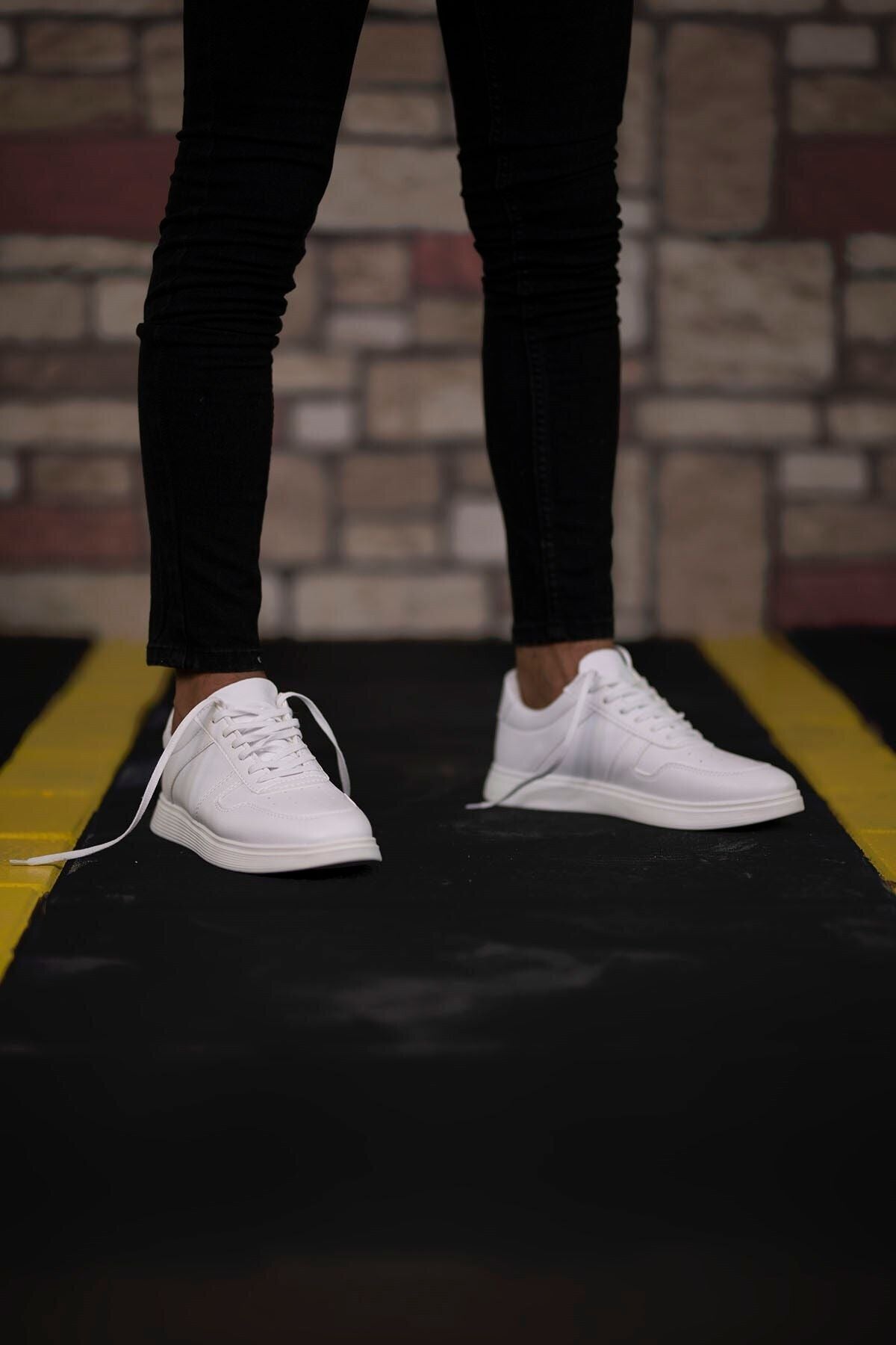 White Unsex Sneaker 0012219