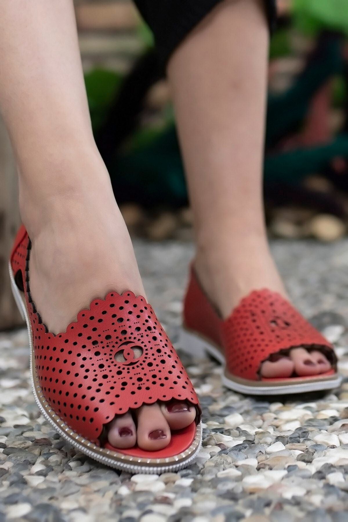 Red Woman Daily Shoes 0012504