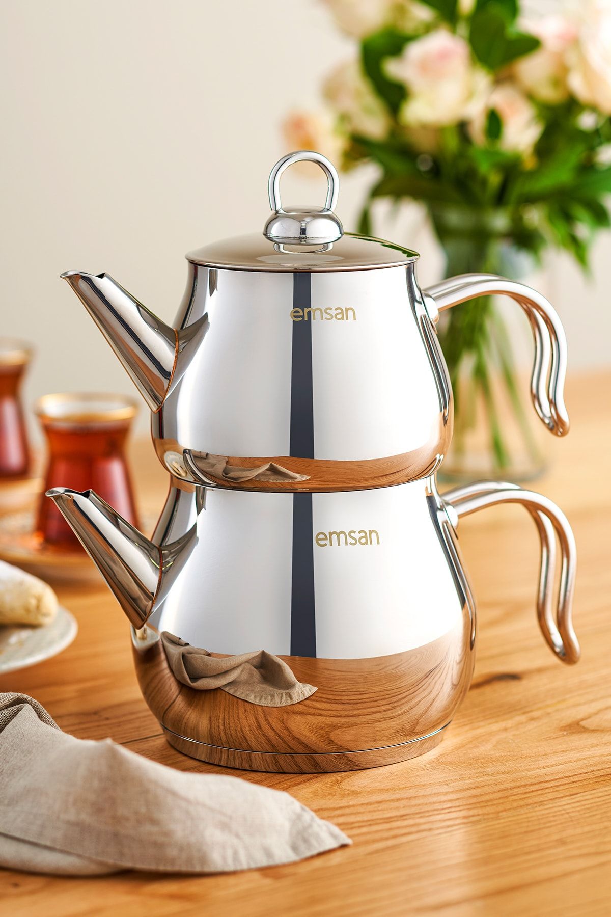 Lina Midi Teapot Team Inox