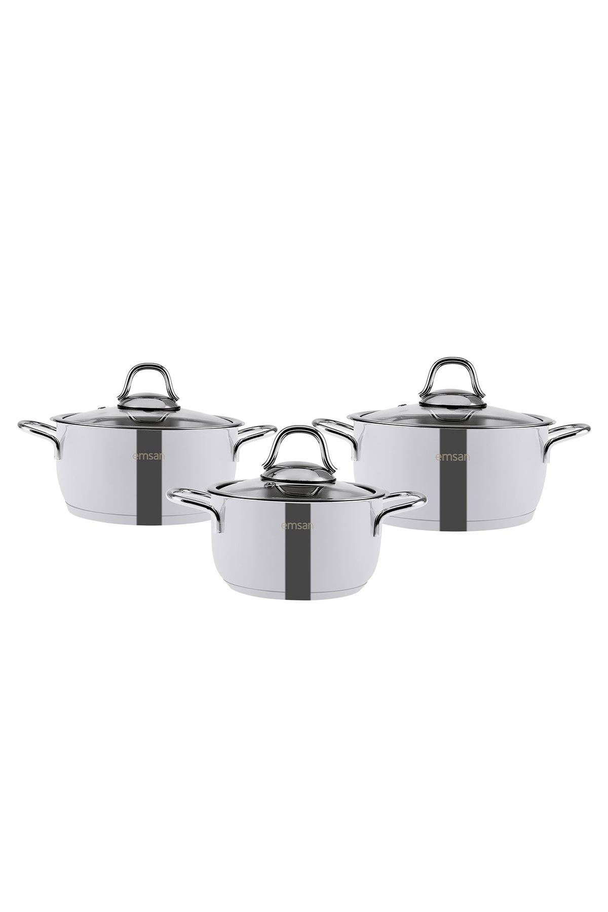 Valeria 6 pieces midi pot set