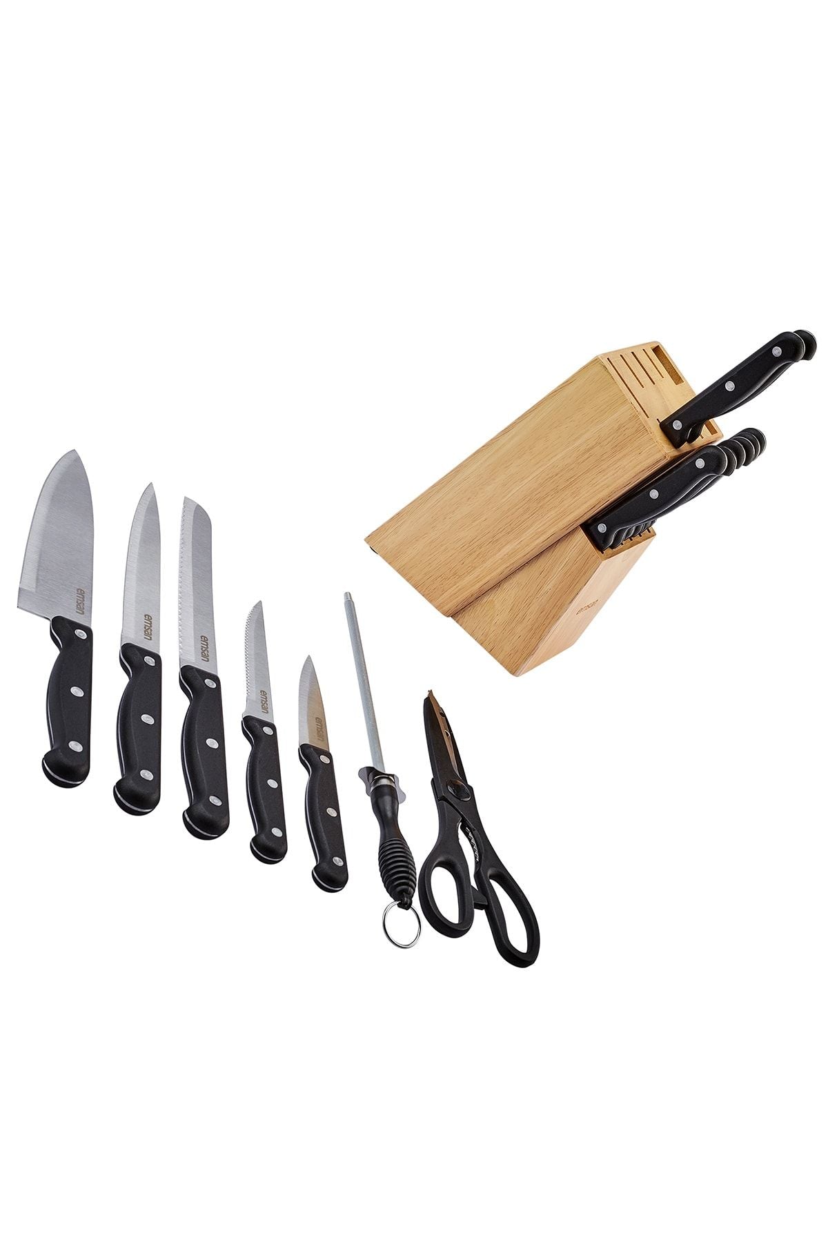 Universal 15 Piece Stand Knife Set