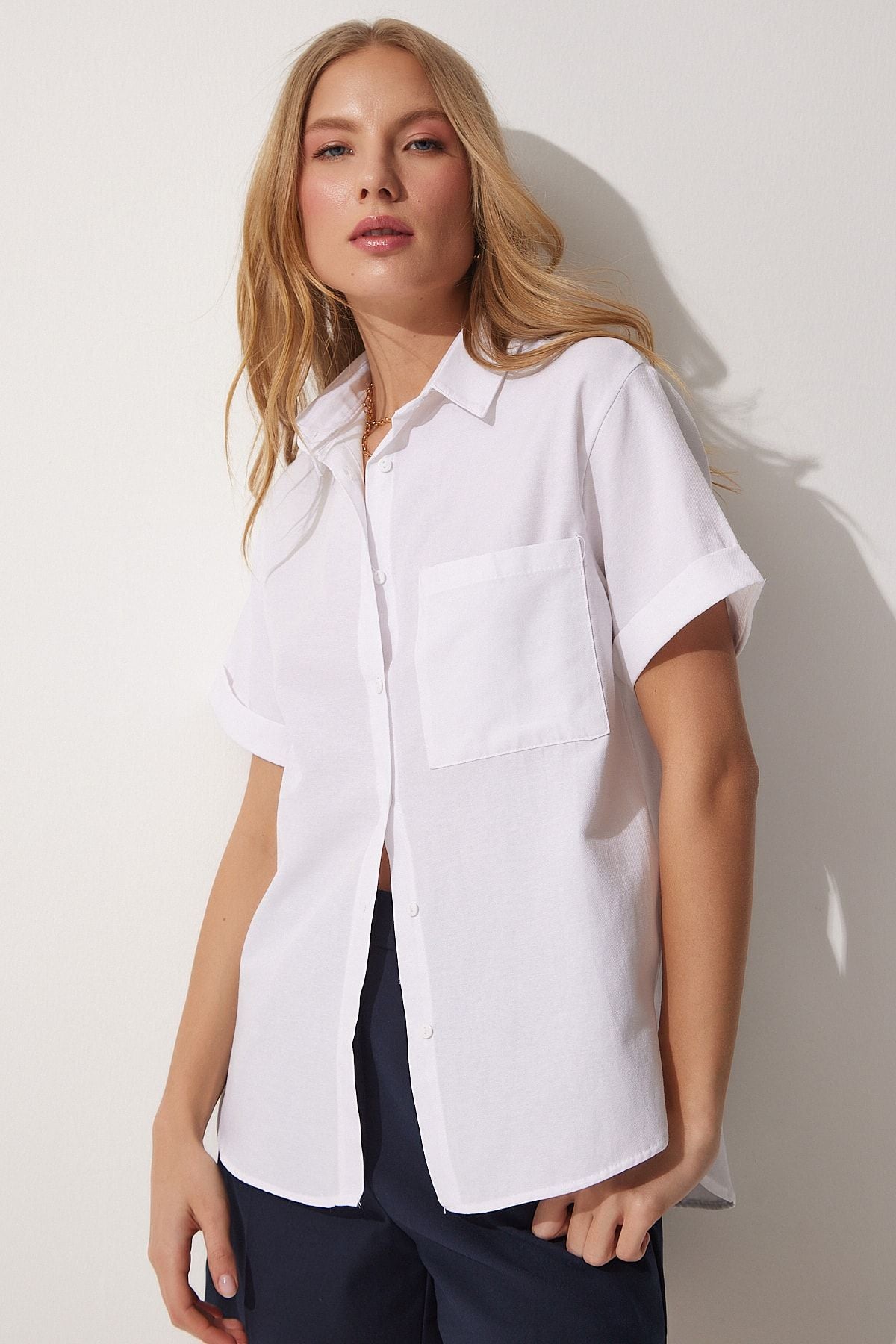 Short sleeve Oxford shirt