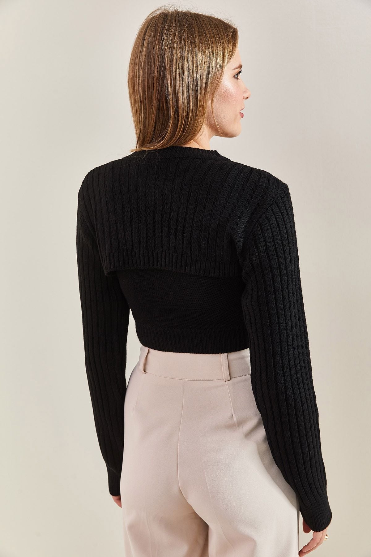 Women's knitwear athlete Crop team