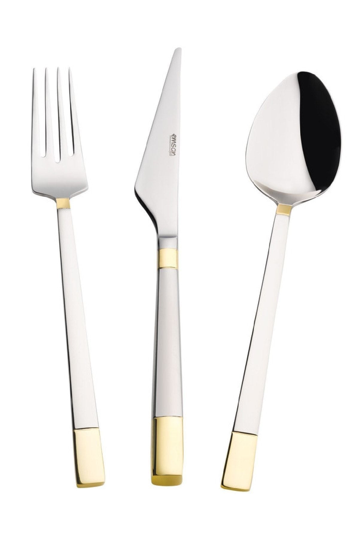 Elegance Duru Gold 84 PIECES 12 PEOPLE LUXURY BOXED FORK SPOT SPACE SET