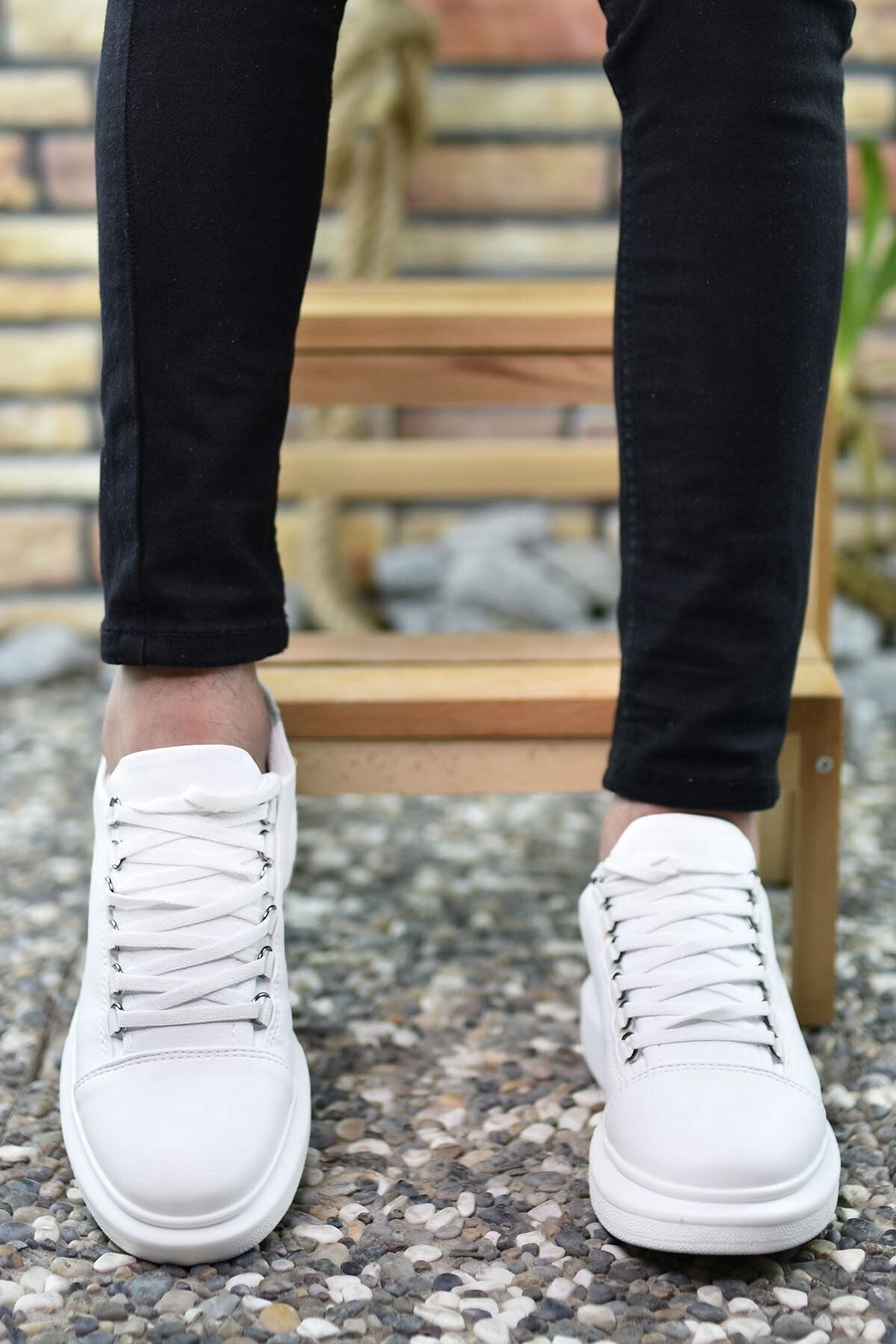 White Men Sneaker 0012152