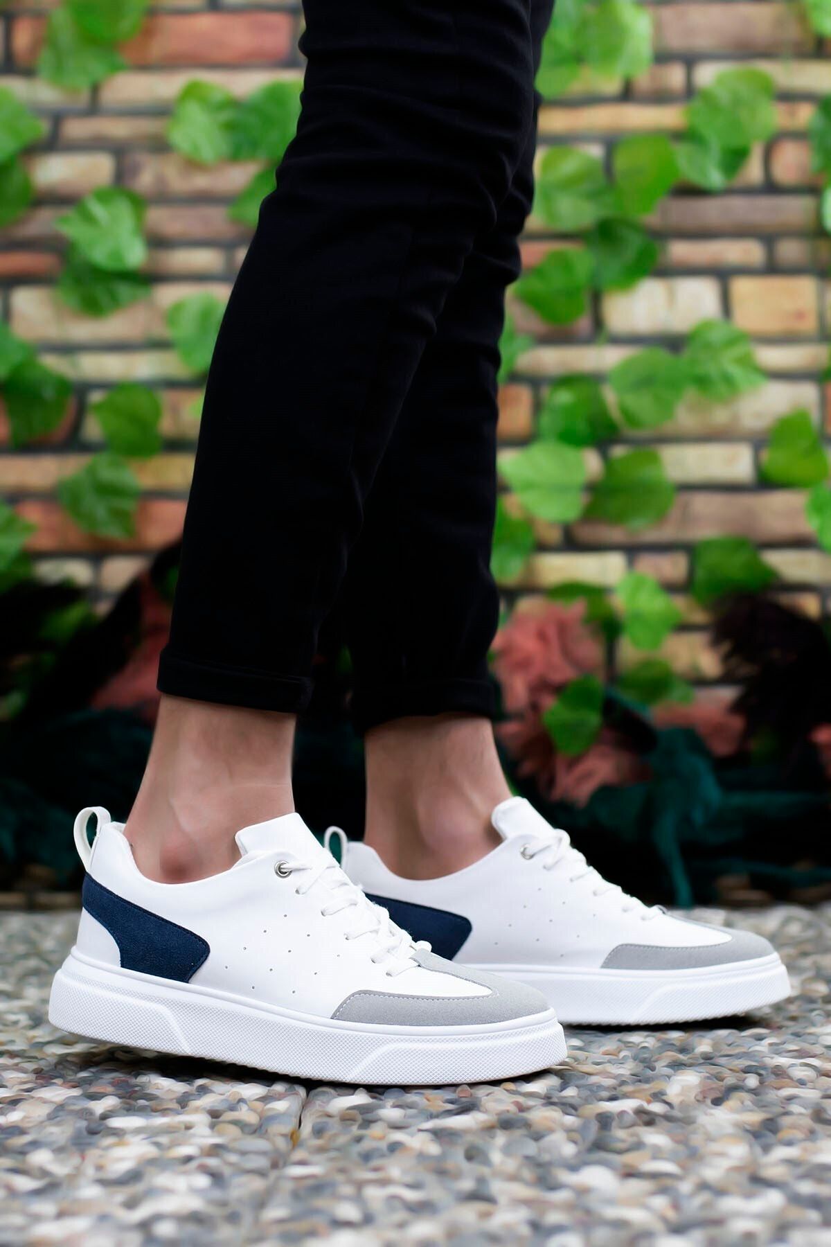 Men's White Sneaker 0012133