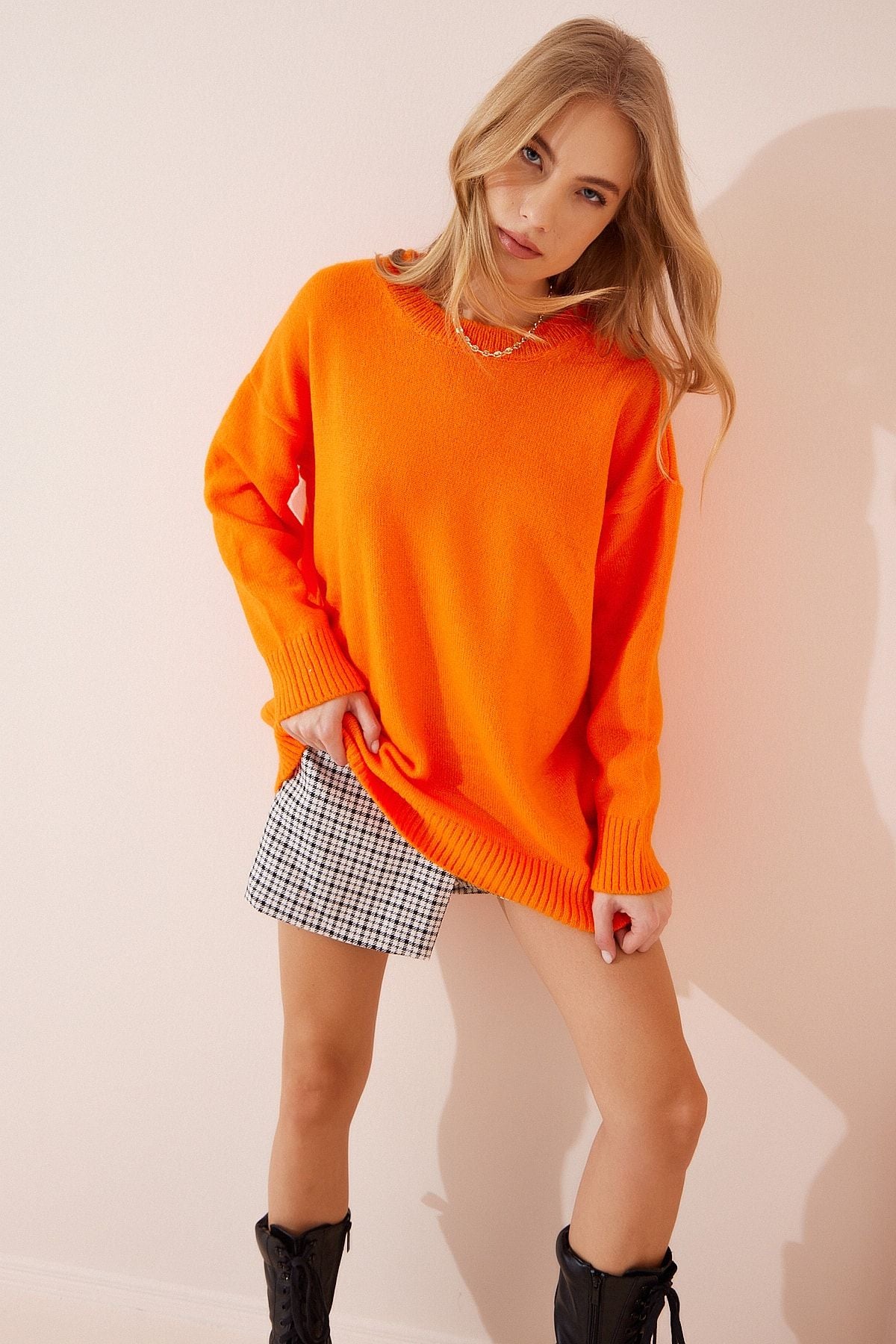 Woman Oranj Oversize knitwear sweater PN00054