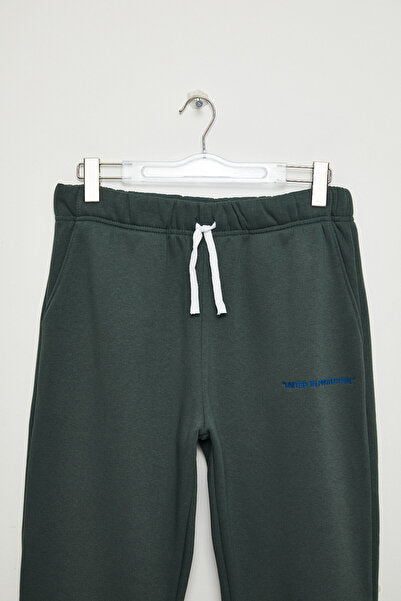 CORMAC Men's 100% Organic Cotton Set of 2 Dark Green Tracksuits