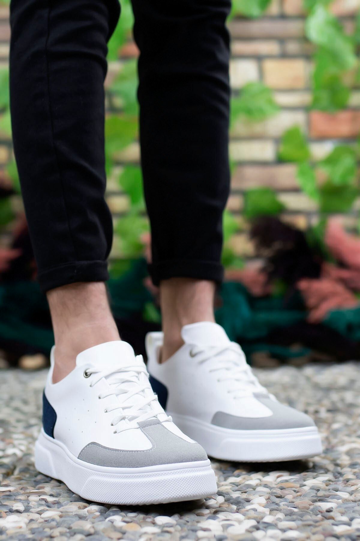 Men's White Sneaker 0012133