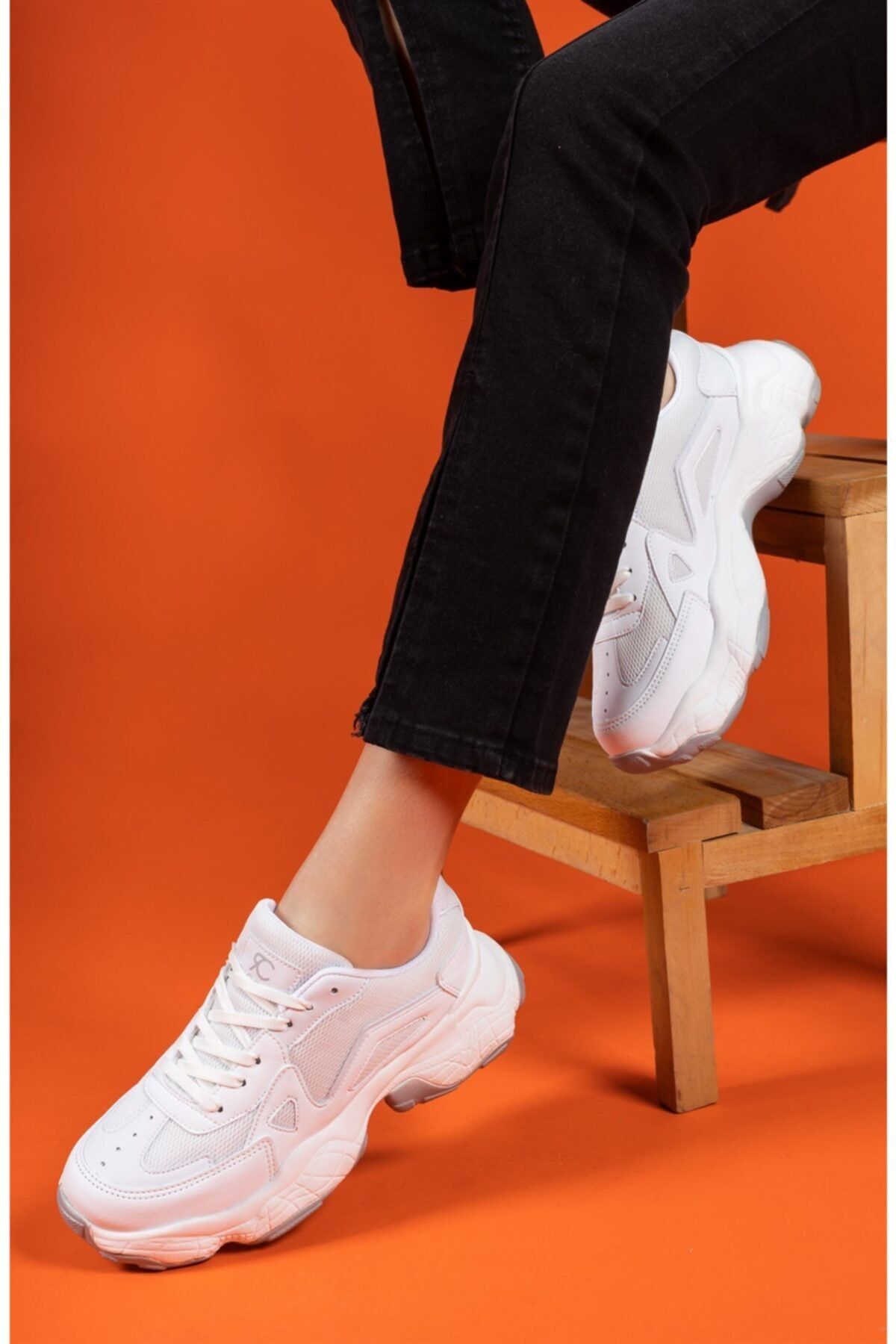 White Anorak Woman Sneaker 0012141