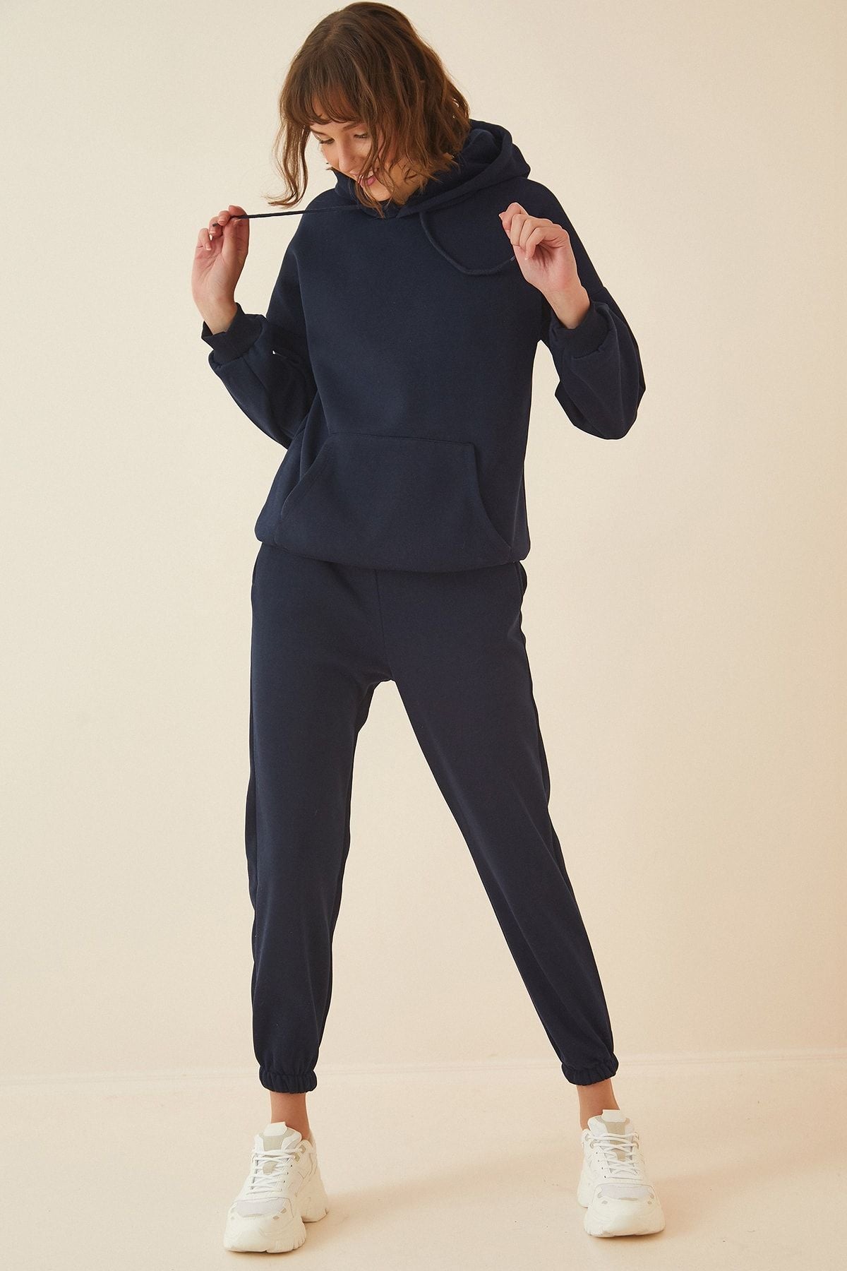 Female Navy Blind Hooded Polar Service Set DD00762