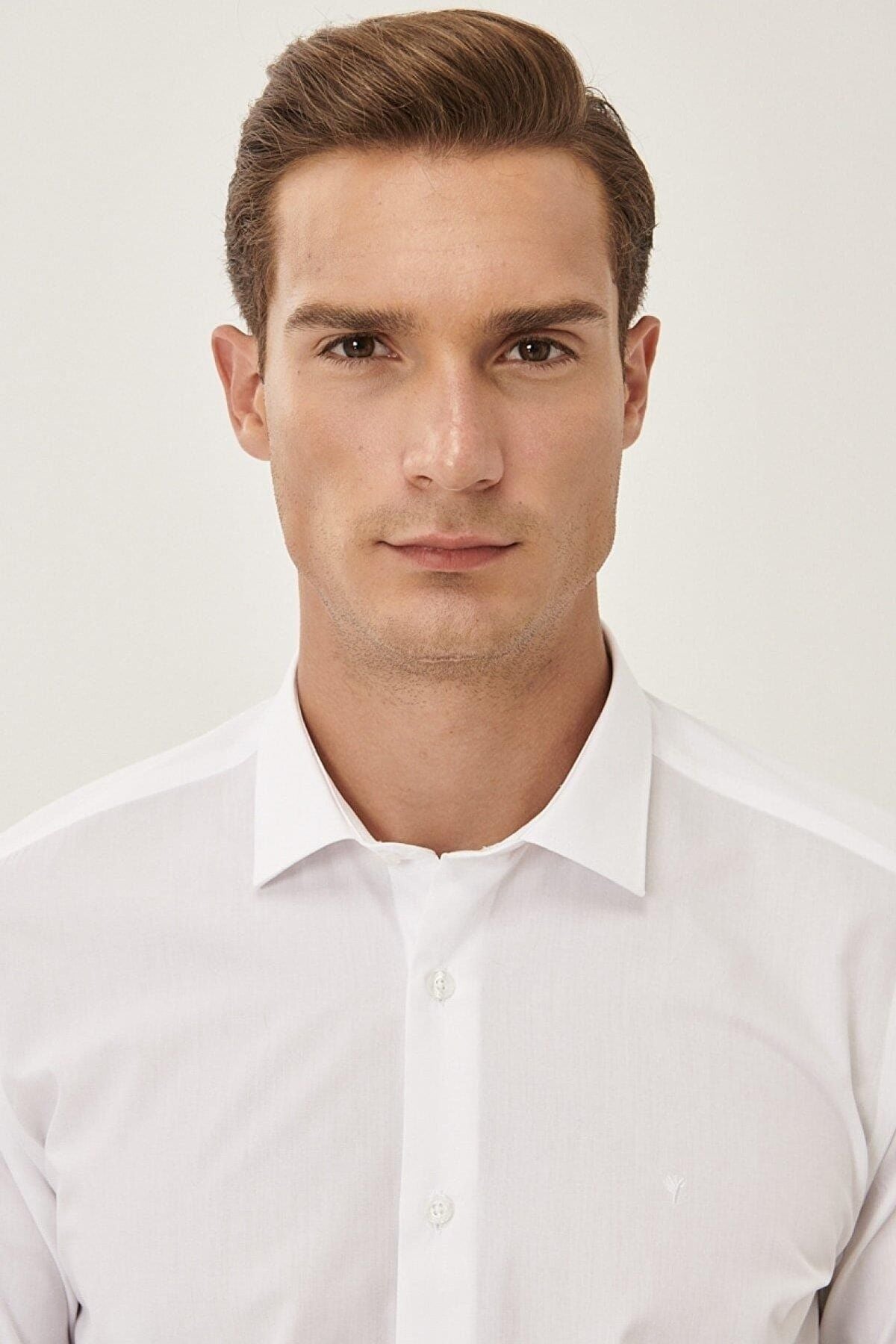 Altınyıldız 4a2000000001 Men's White Par Nm Shirt