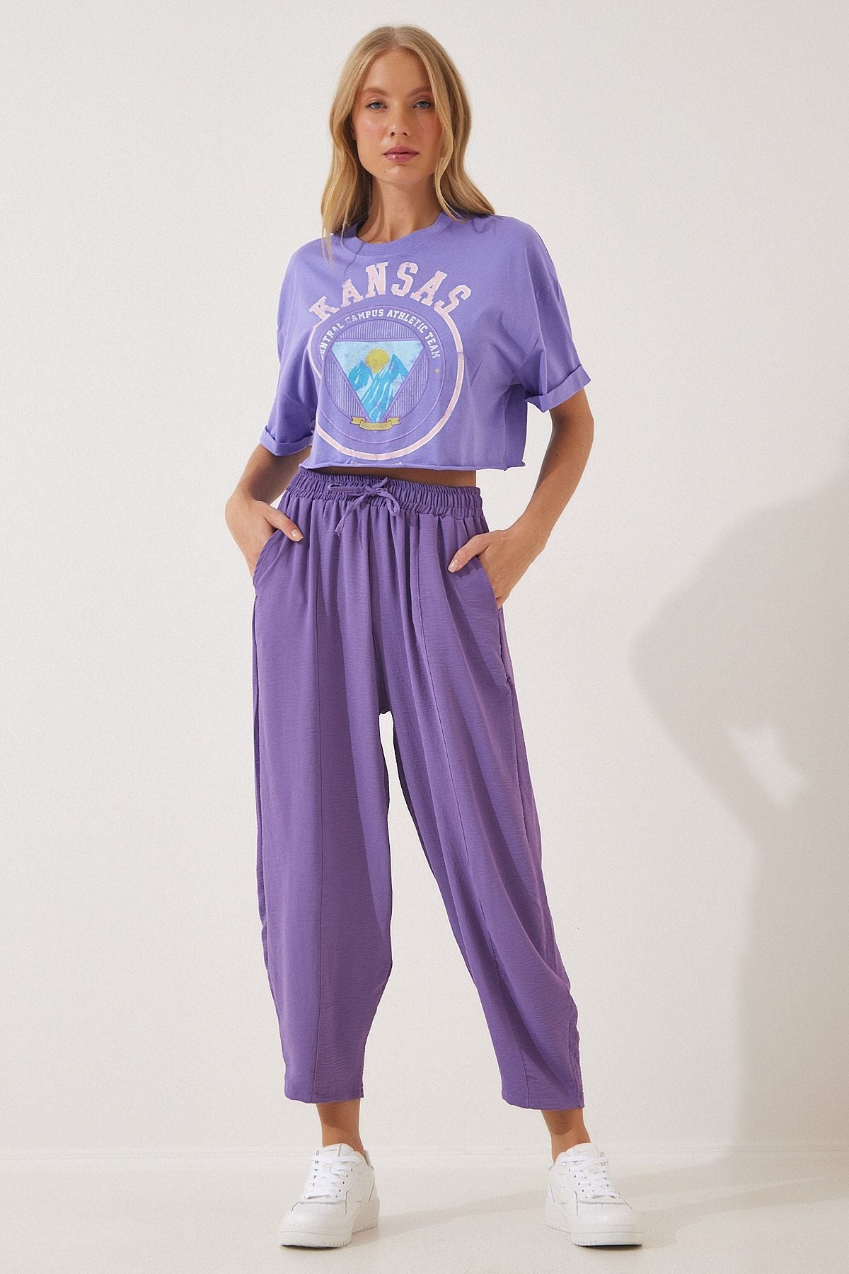 WOMEN LILA AYROBİN ŞALVAR Pants CI00036