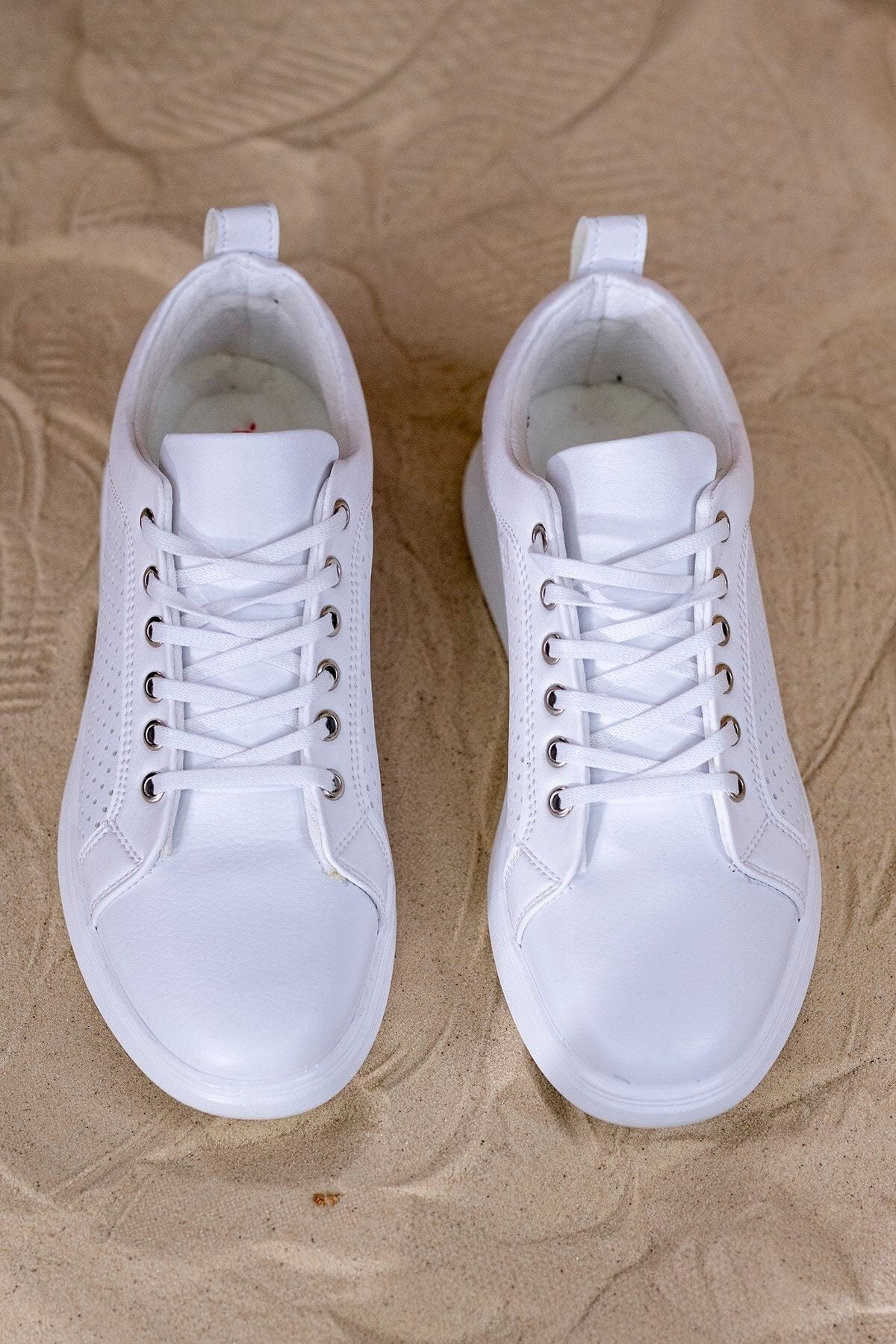 White Unsex Sneaker 0012957