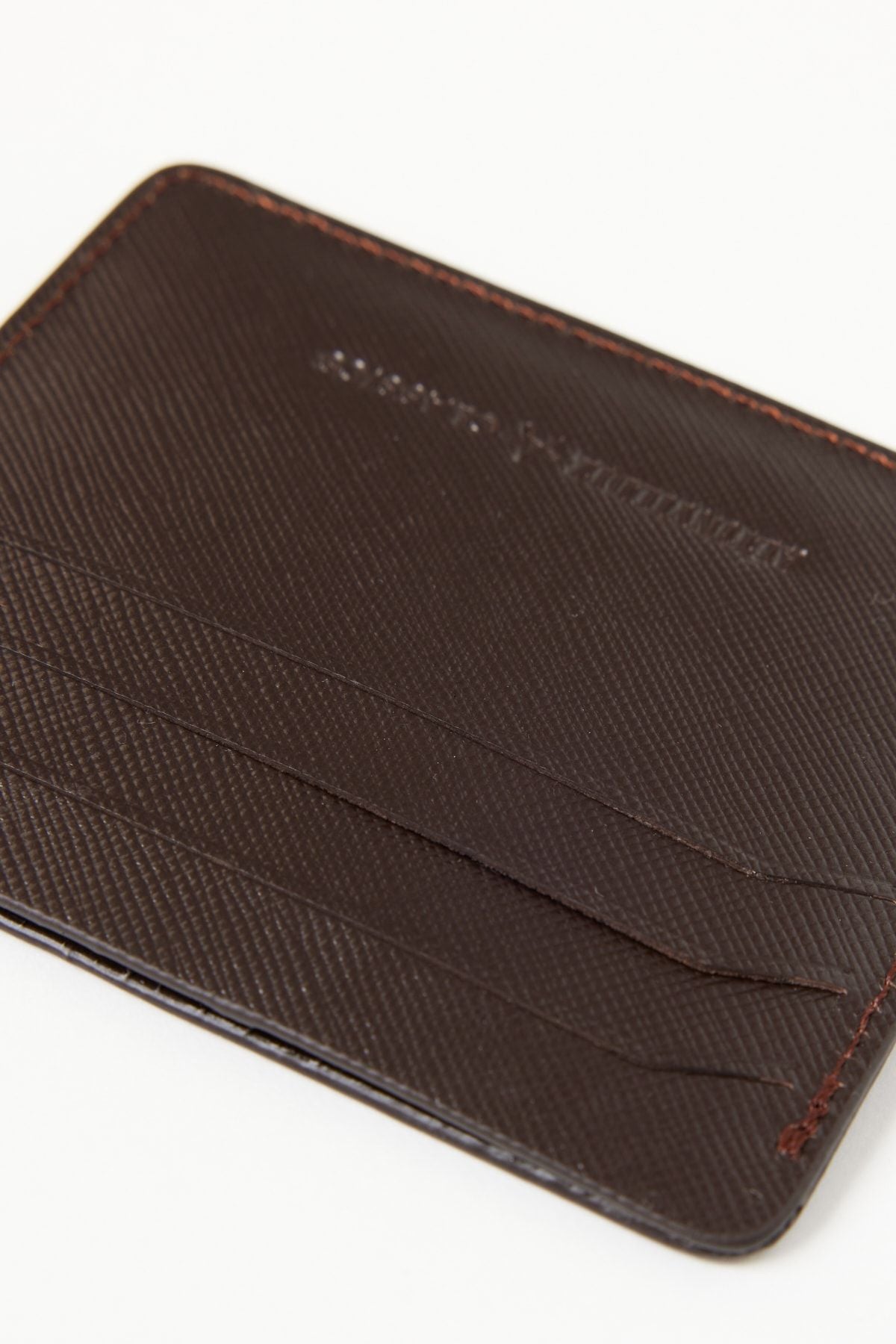 Male Brown 100 %Genuine Leather Wallet