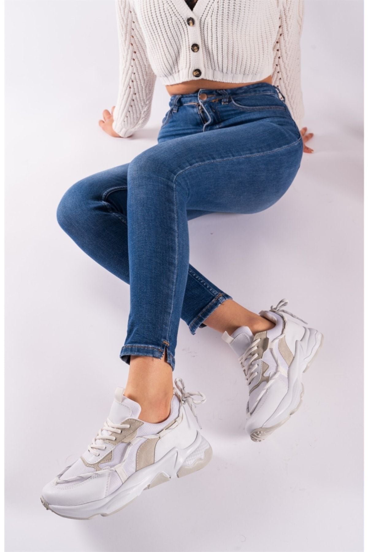 White Ice Woman Sneaker 0012190