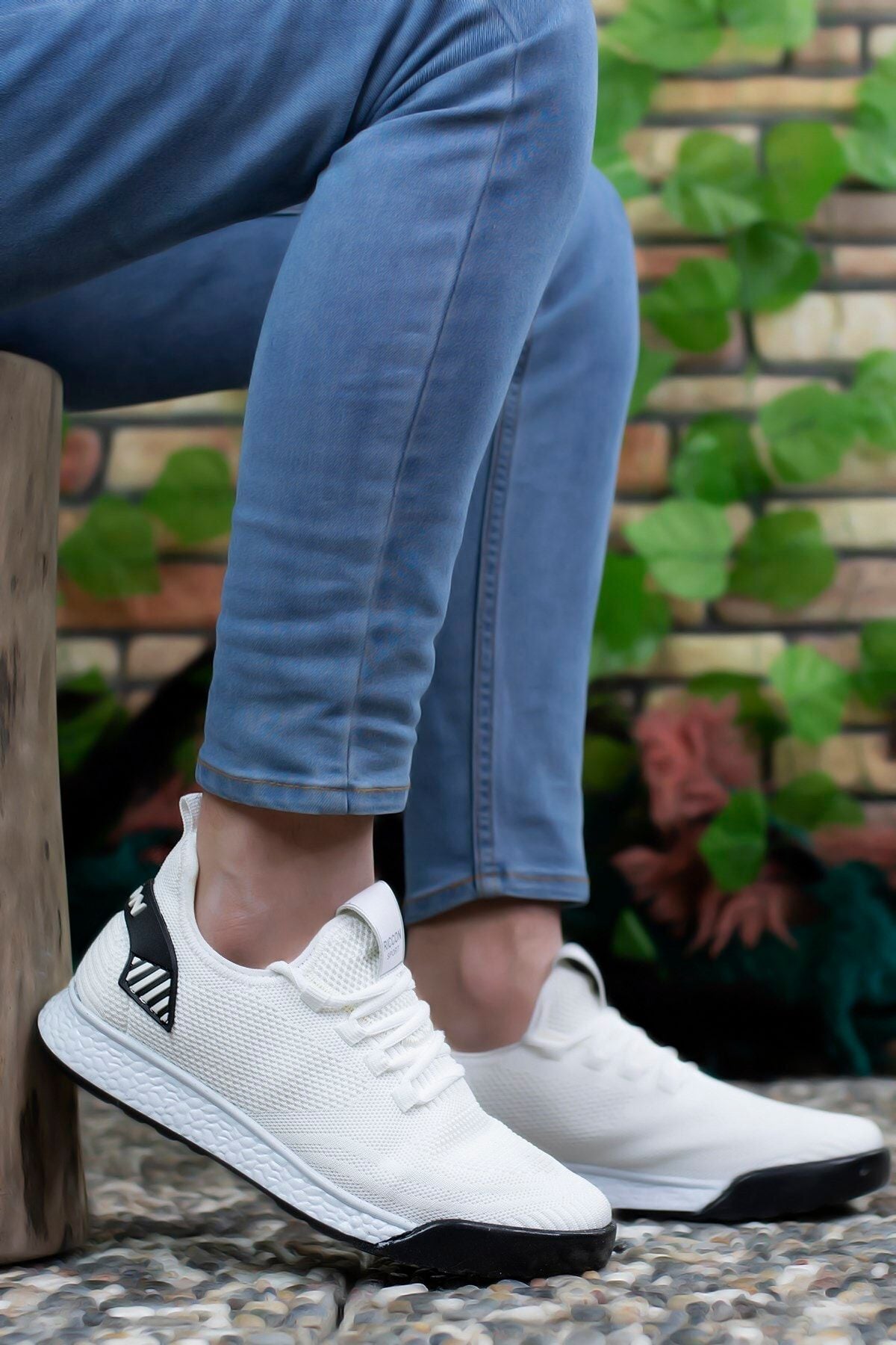 White White Unisex Sneaker 0012430