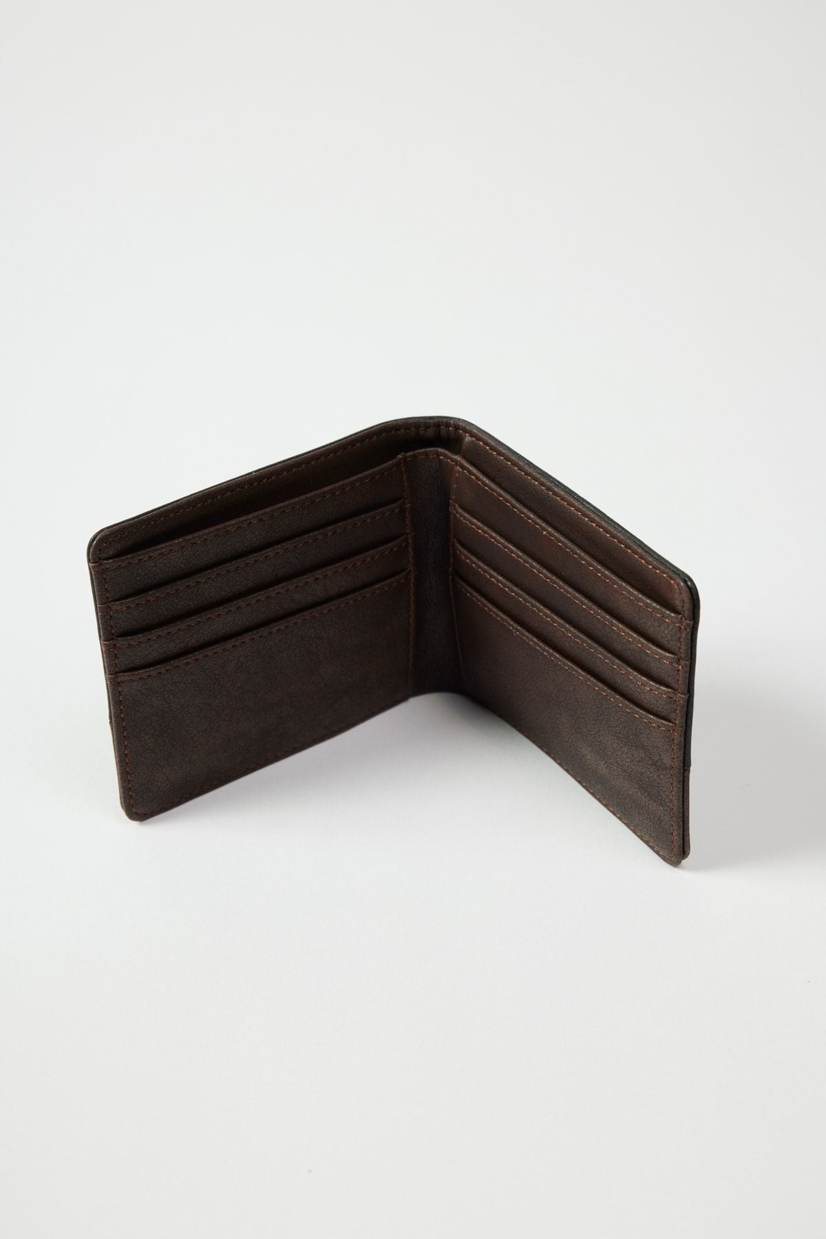 Men's black-brown wallet