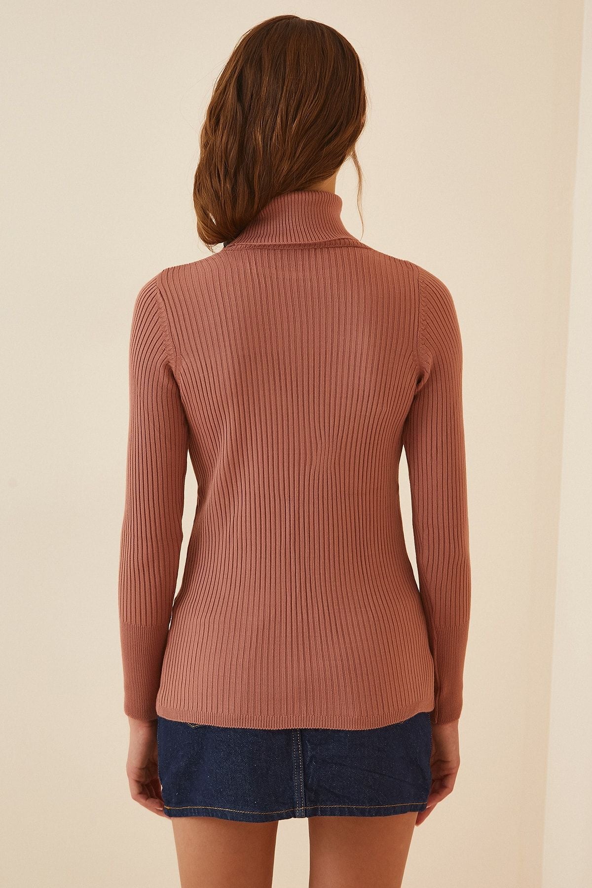 WOMEN'S ROSE DRIVERSHIP BROKEN VAKİLİ lycra sweater DD01007