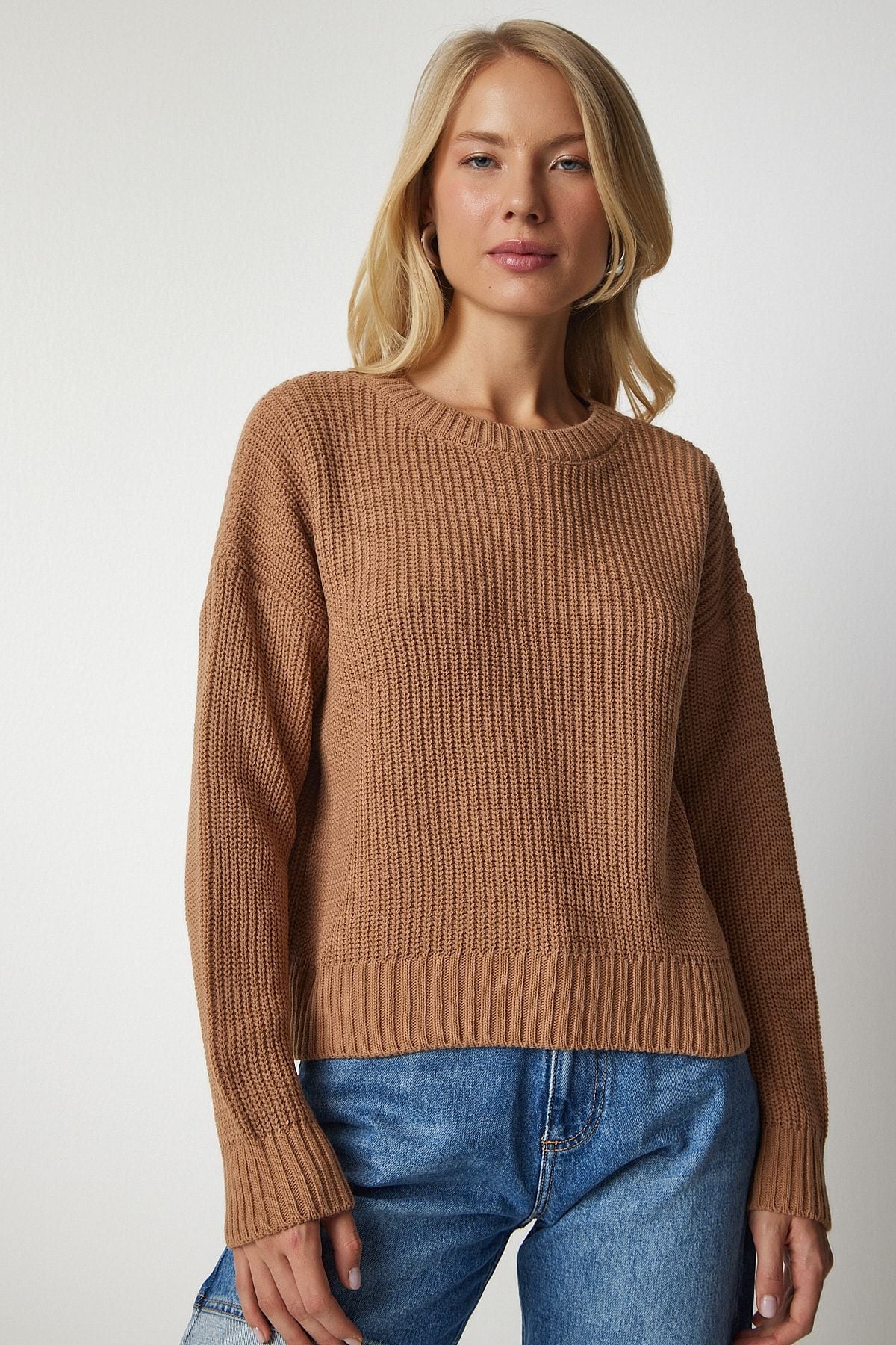 Female Biscuit Basic Knitwear Kazakh MX00129